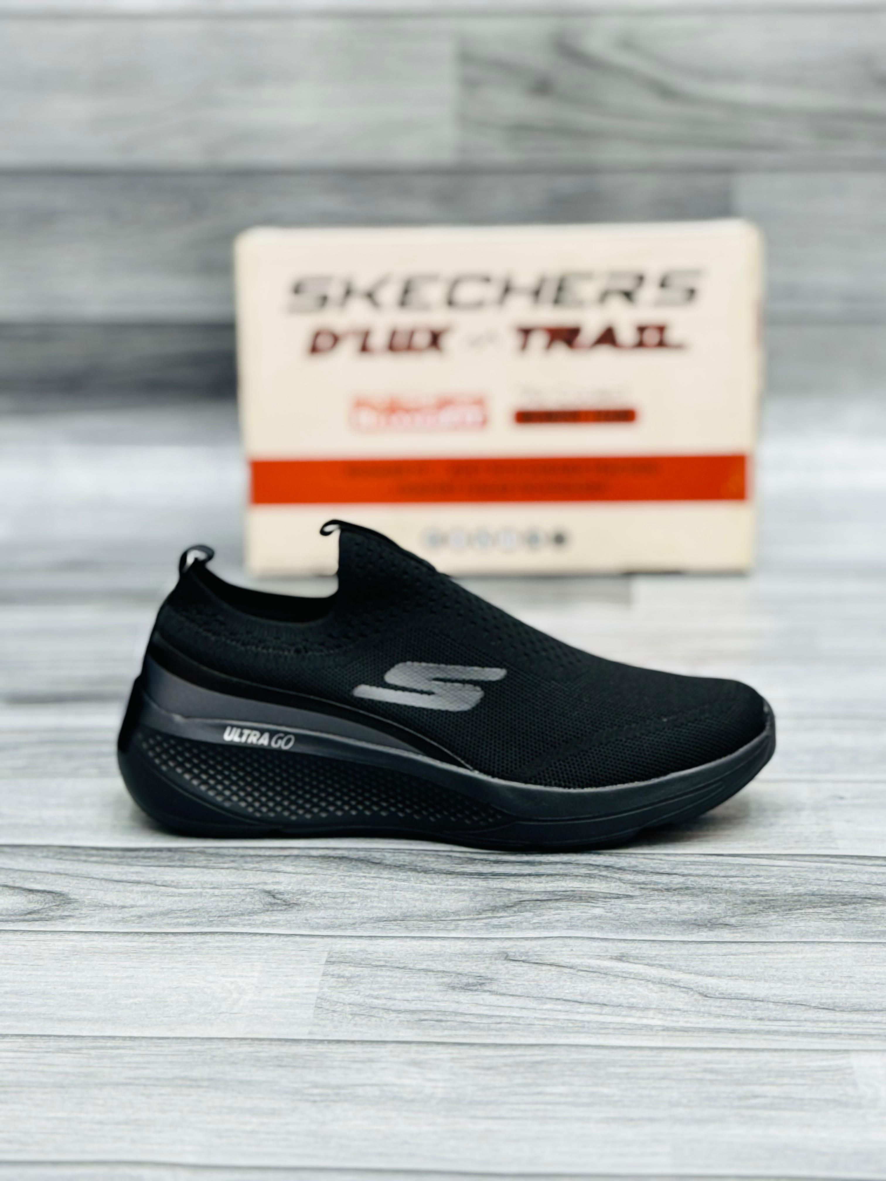Skechers Slip-On Walking Shoes – Lightweight & Comfortable