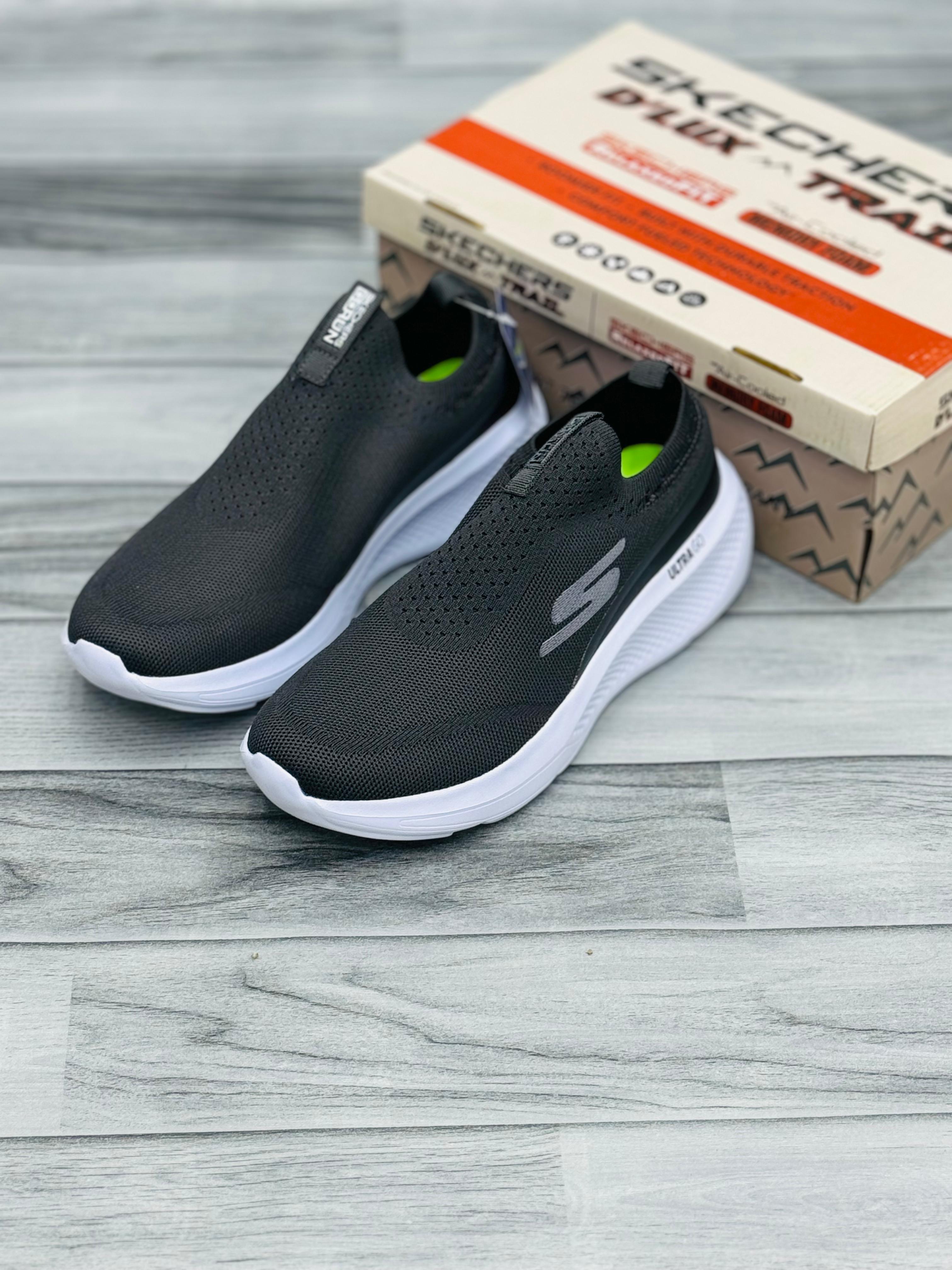 Skechers Slip-On Walking Shoes – Lightweight & Comfortable