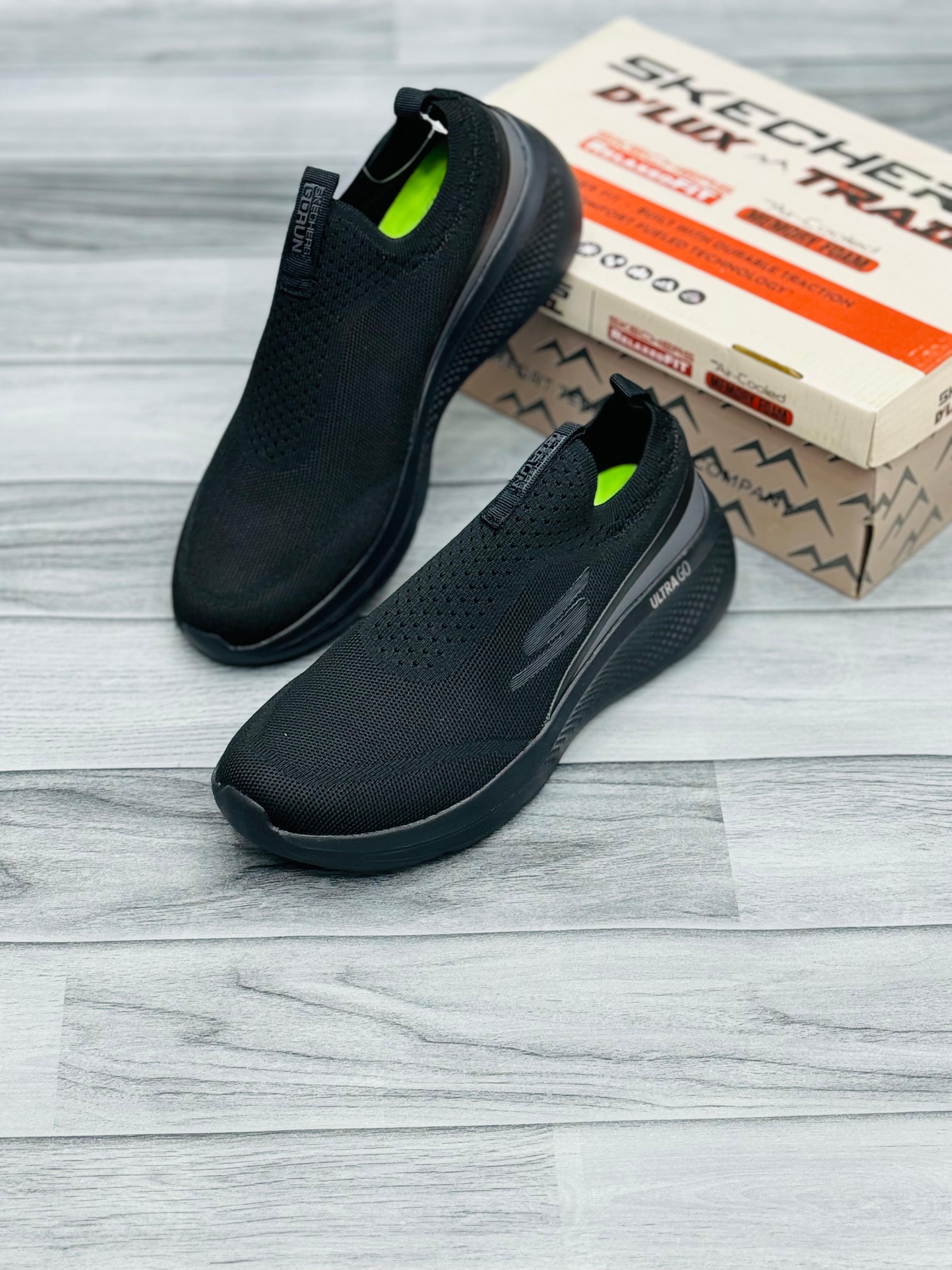 Skechers Slip-On Walking Shoes – Lightweight & Comfortable