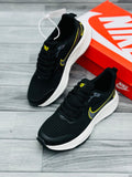 Nike Air Zoom Men's Running Shoes – Black & Yellow