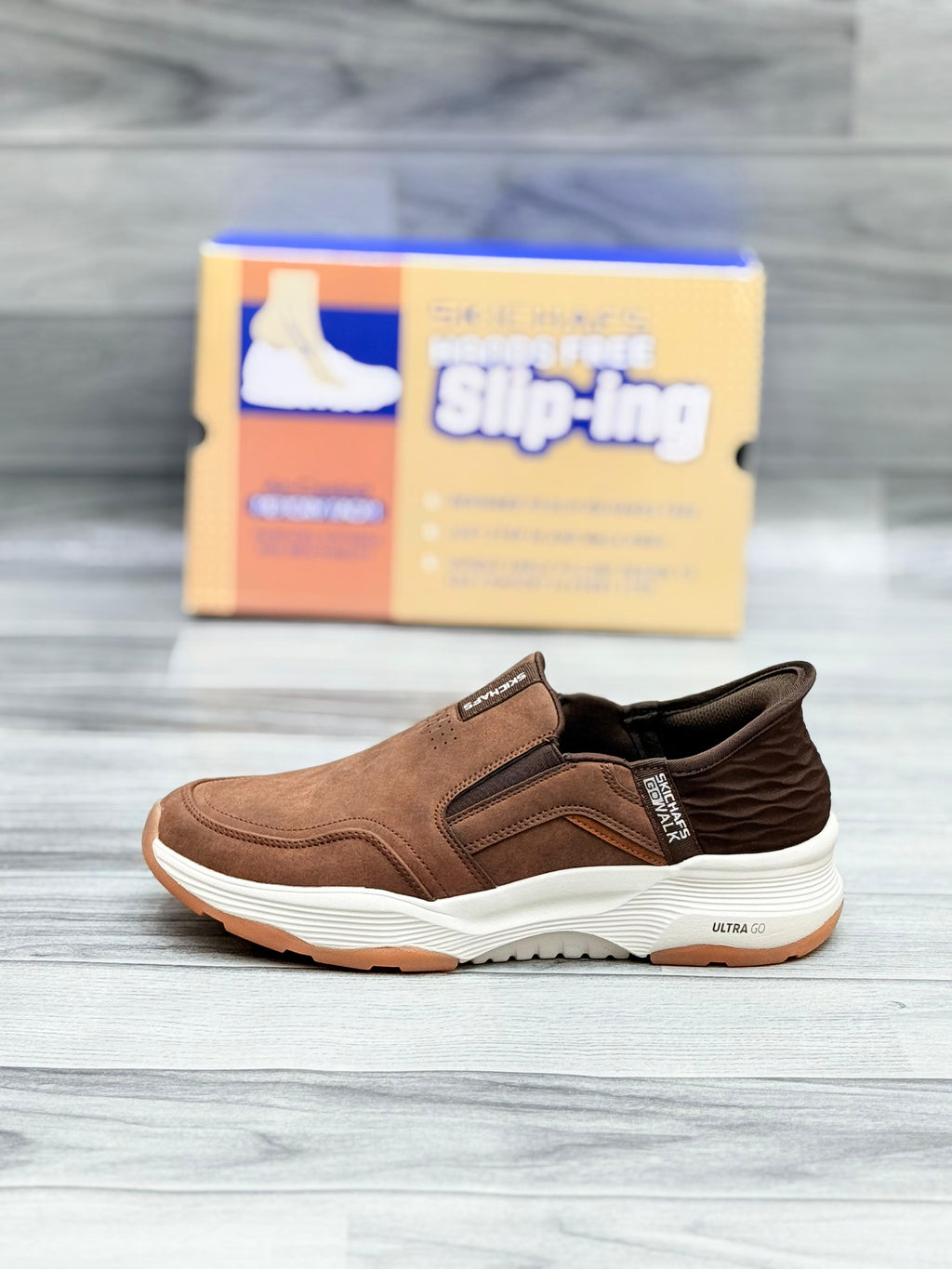 Skechers Hands-Free Slip-Ins | Brown Casual Comfort Shoes