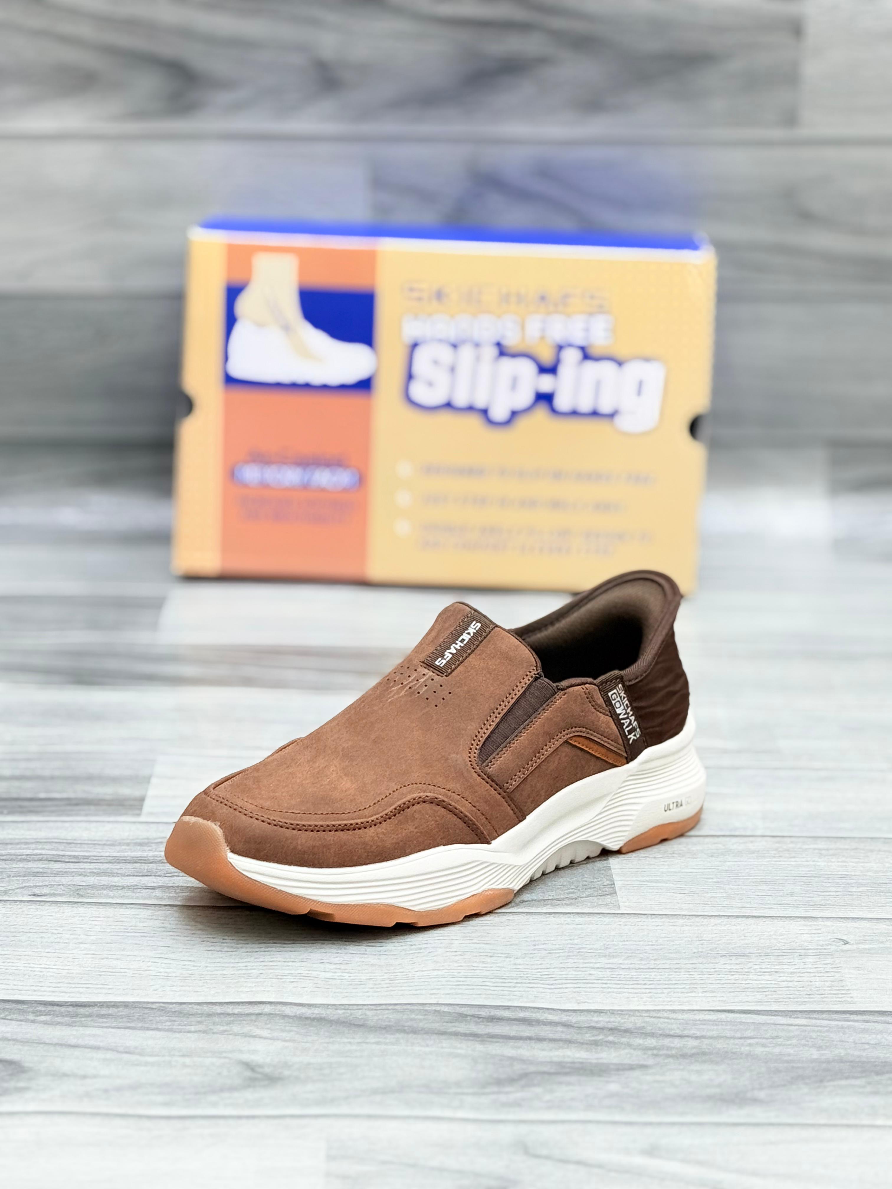 Skechers Hands-Free Slip-Ins | Brown Casual Comfort Shoes