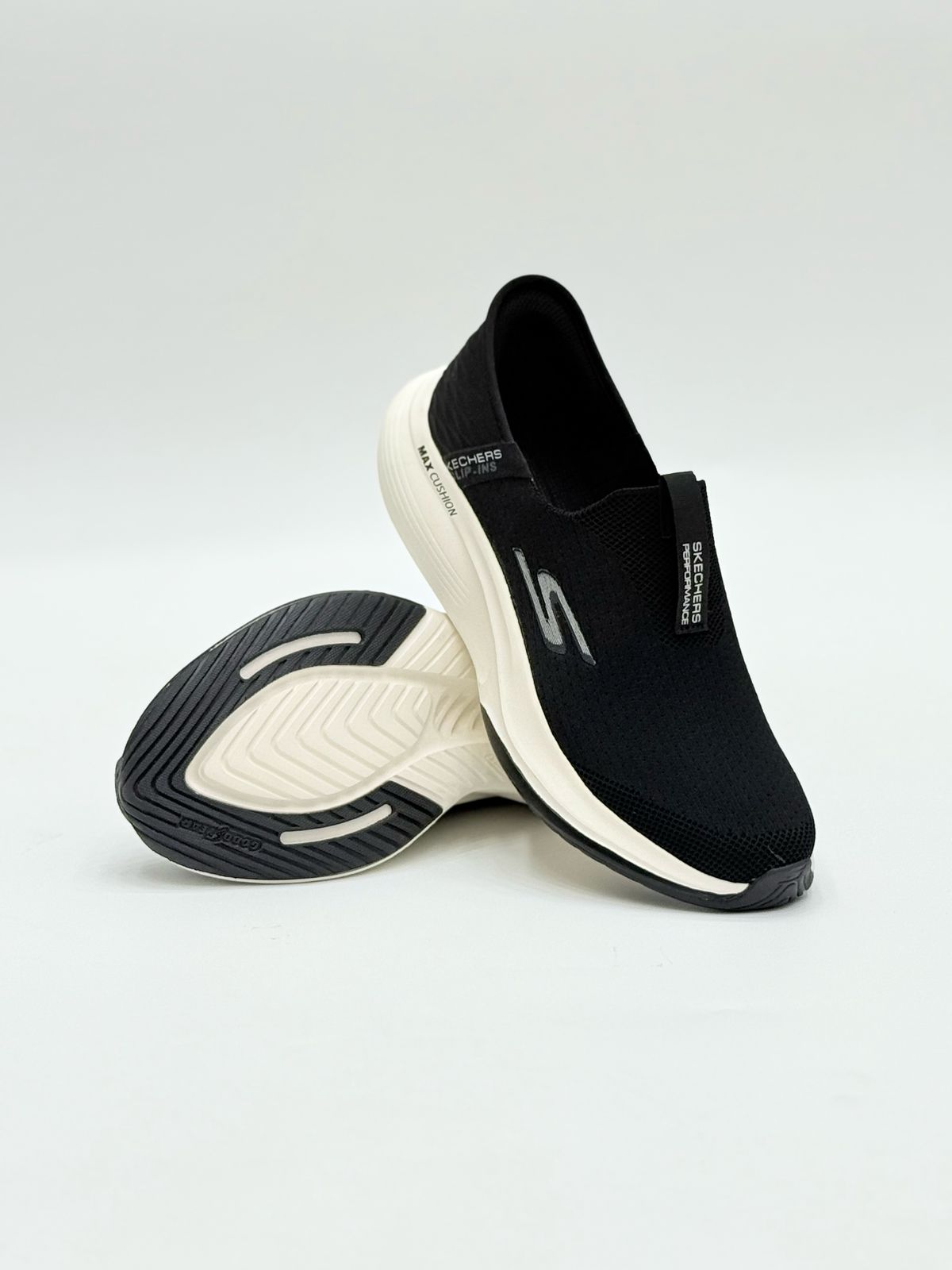 Brown Slip-On Walking Sneakers – Lightweight & Comfortable