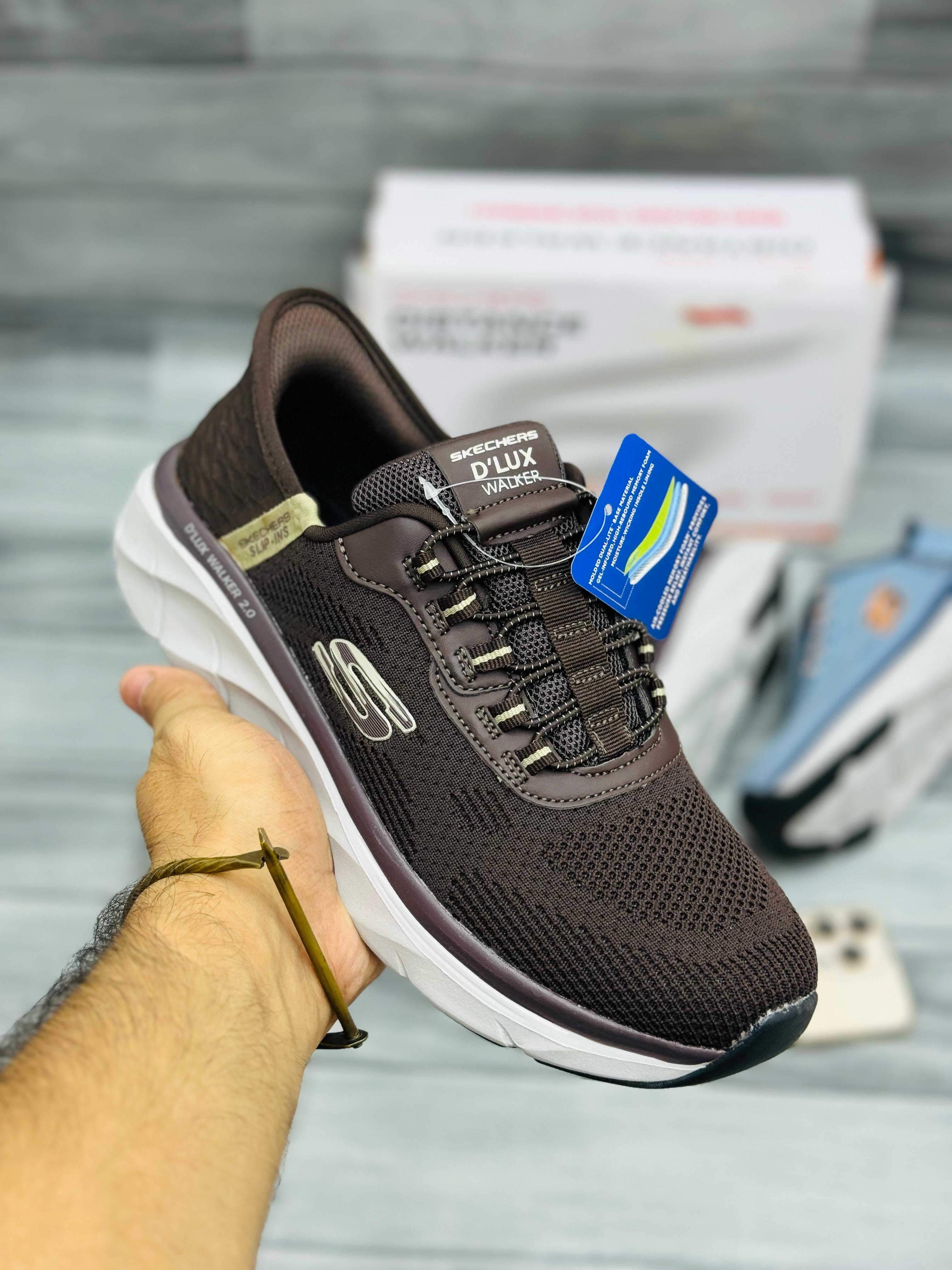 Skechers D’Lux Walker – Ultra Comfortable Walking Shoes