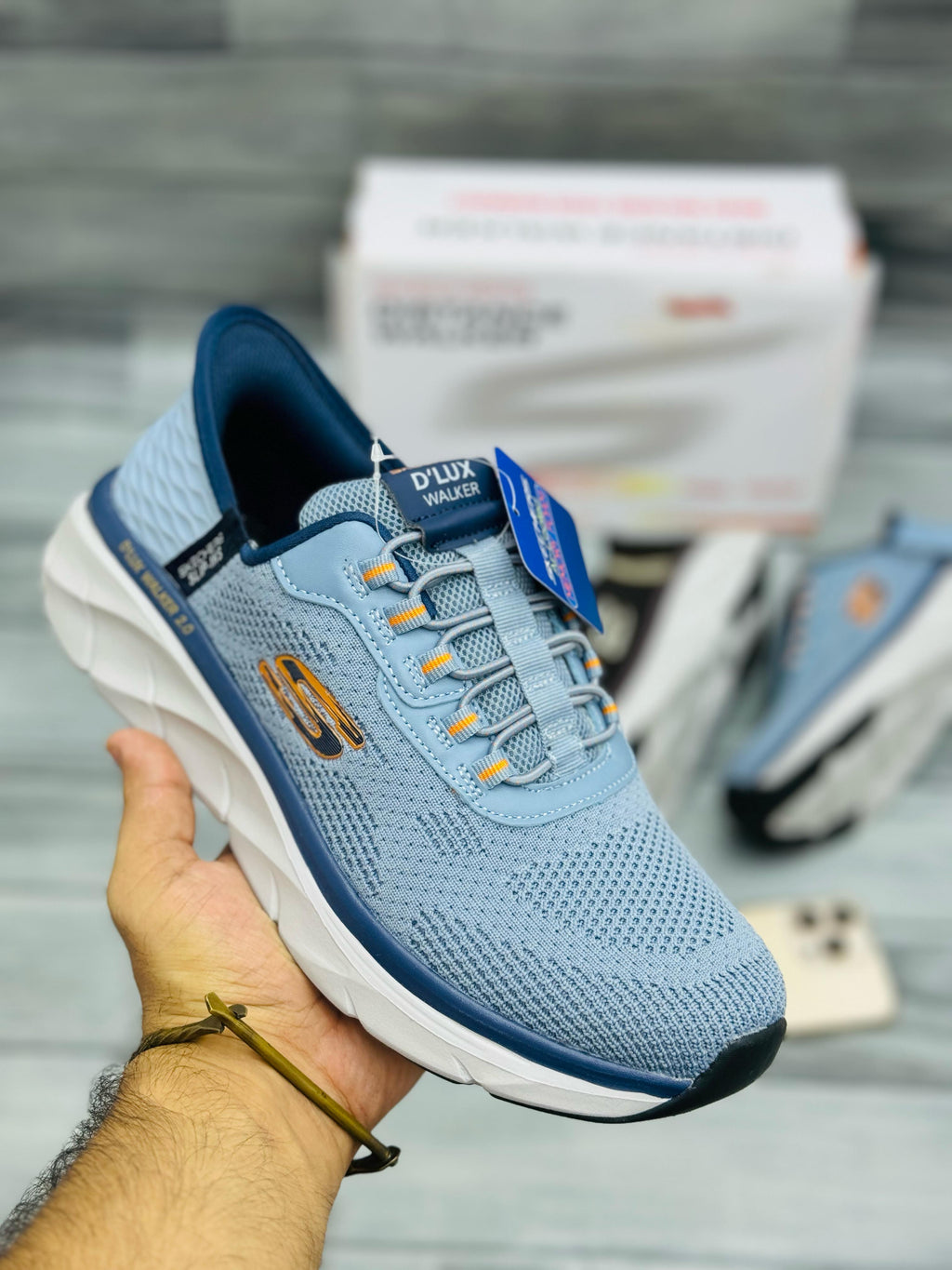 Skechers D’Lux Walker – Ultra Comfortable Walking Shoes