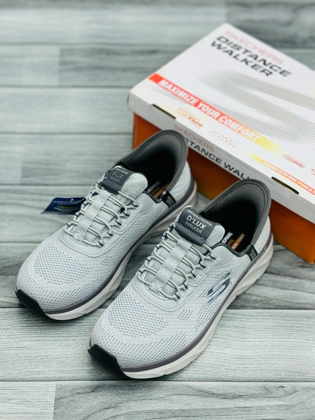 Skechers D’Lux Walker – Ultra Comfortable Walking Shoes