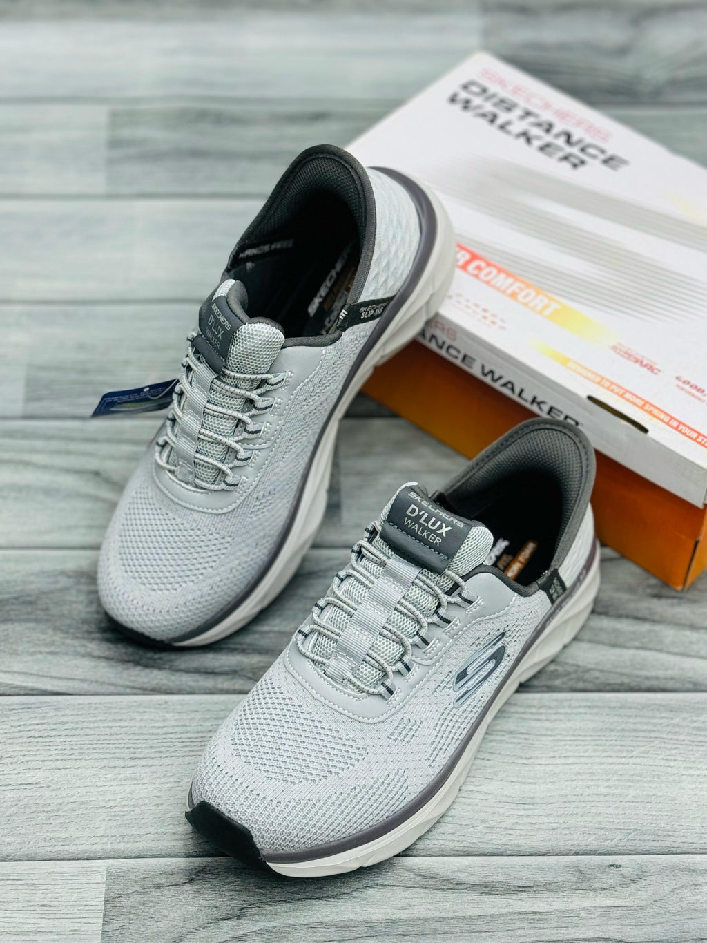 Skechers D’Lux Walker – Ultra Comfortable Walking Shoes