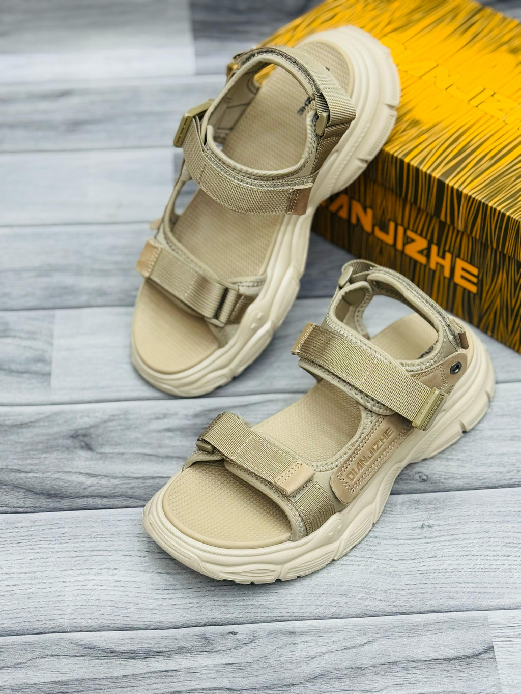 Dianzhe Chunky Sole Sandals – Ultimate Comfort & Street Style