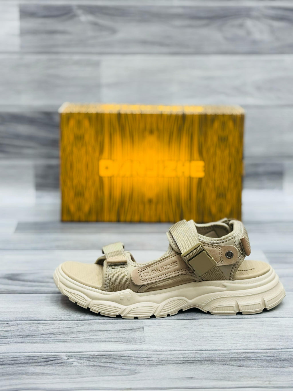 Dianzhe Chunky Sole Sandals – Ultimate Comfort & Street Style