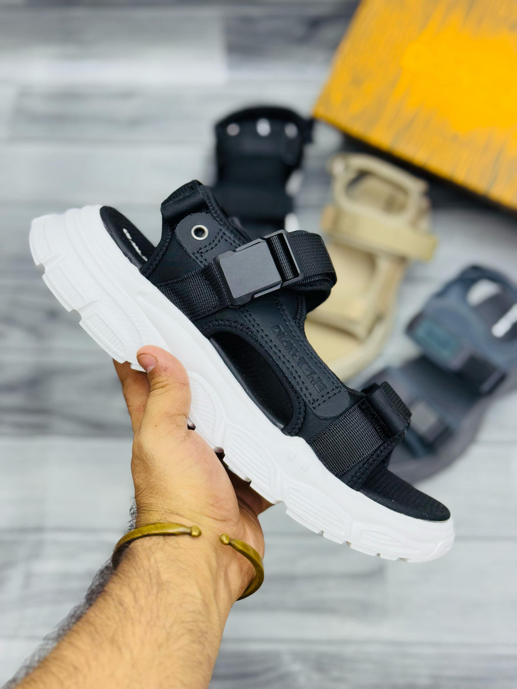 Dianzhe Chunky Sole Sandals – Ultimate Comfort & Street Style