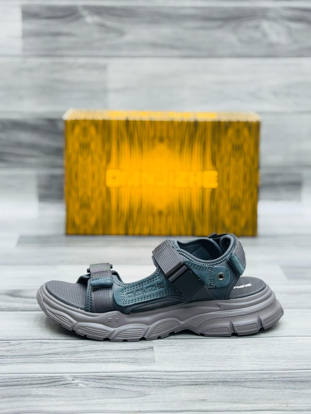 Dianzhe Chunky Sole Sandals – Ultimate Comfort & Street Style