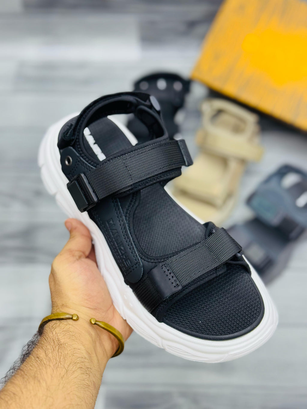 Dianzhe Chunky Sole Sandals – Ultimate Comfort & Street Style