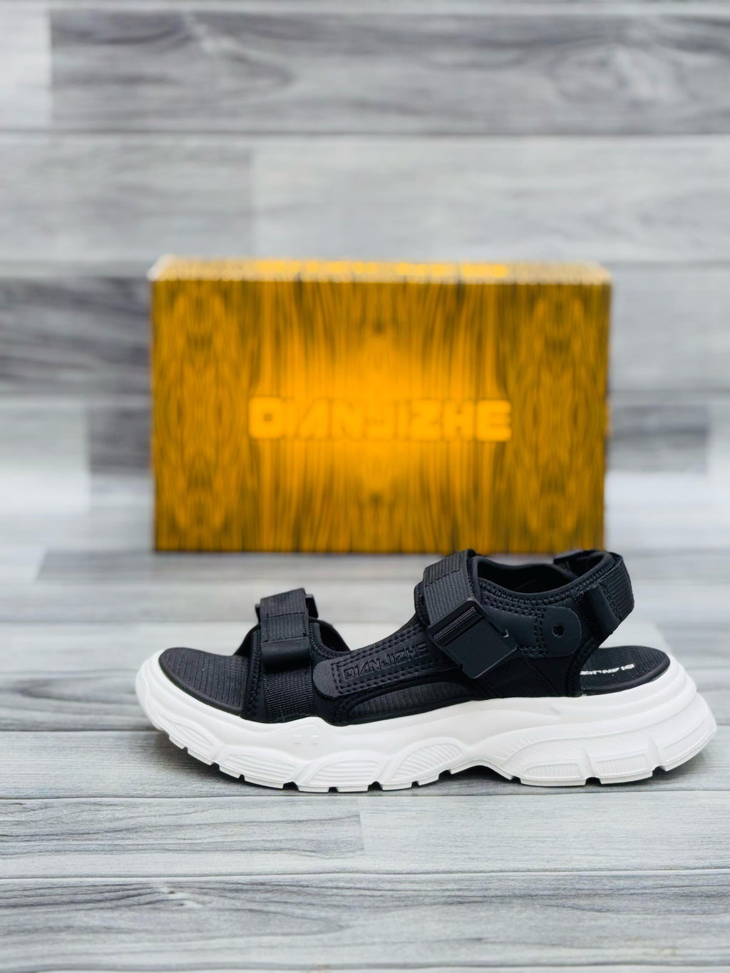 Dianzhe Chunky Sole Sandals – Ultimate Comfort & Street Style