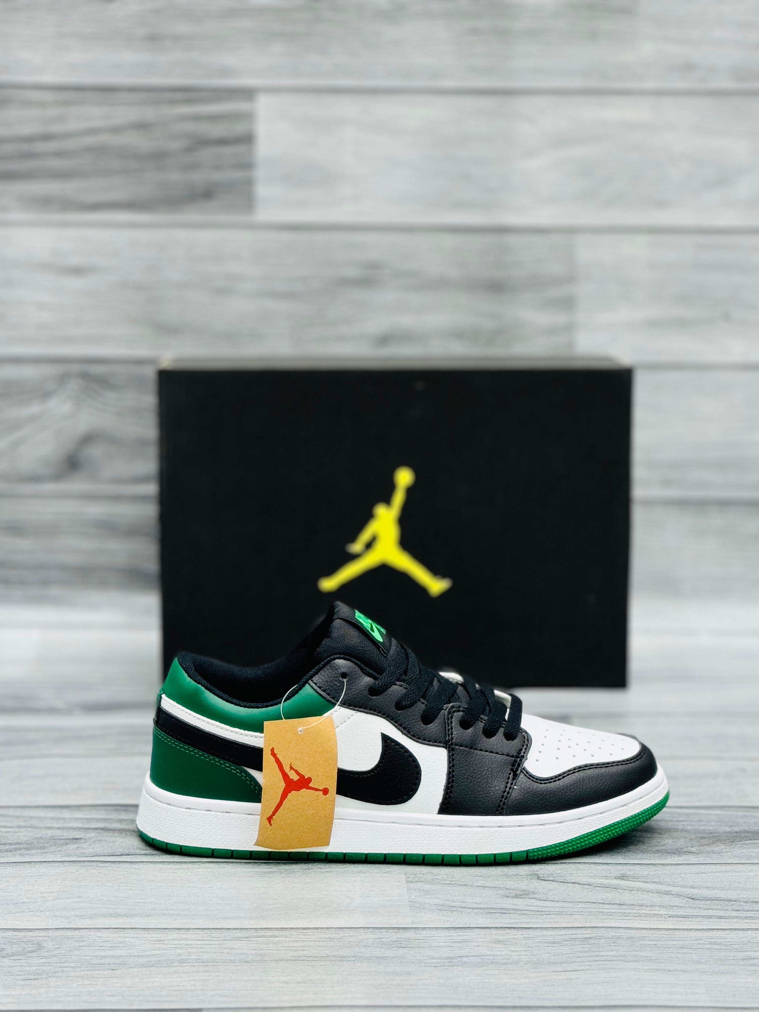 Air Jordan 1 Low Green White