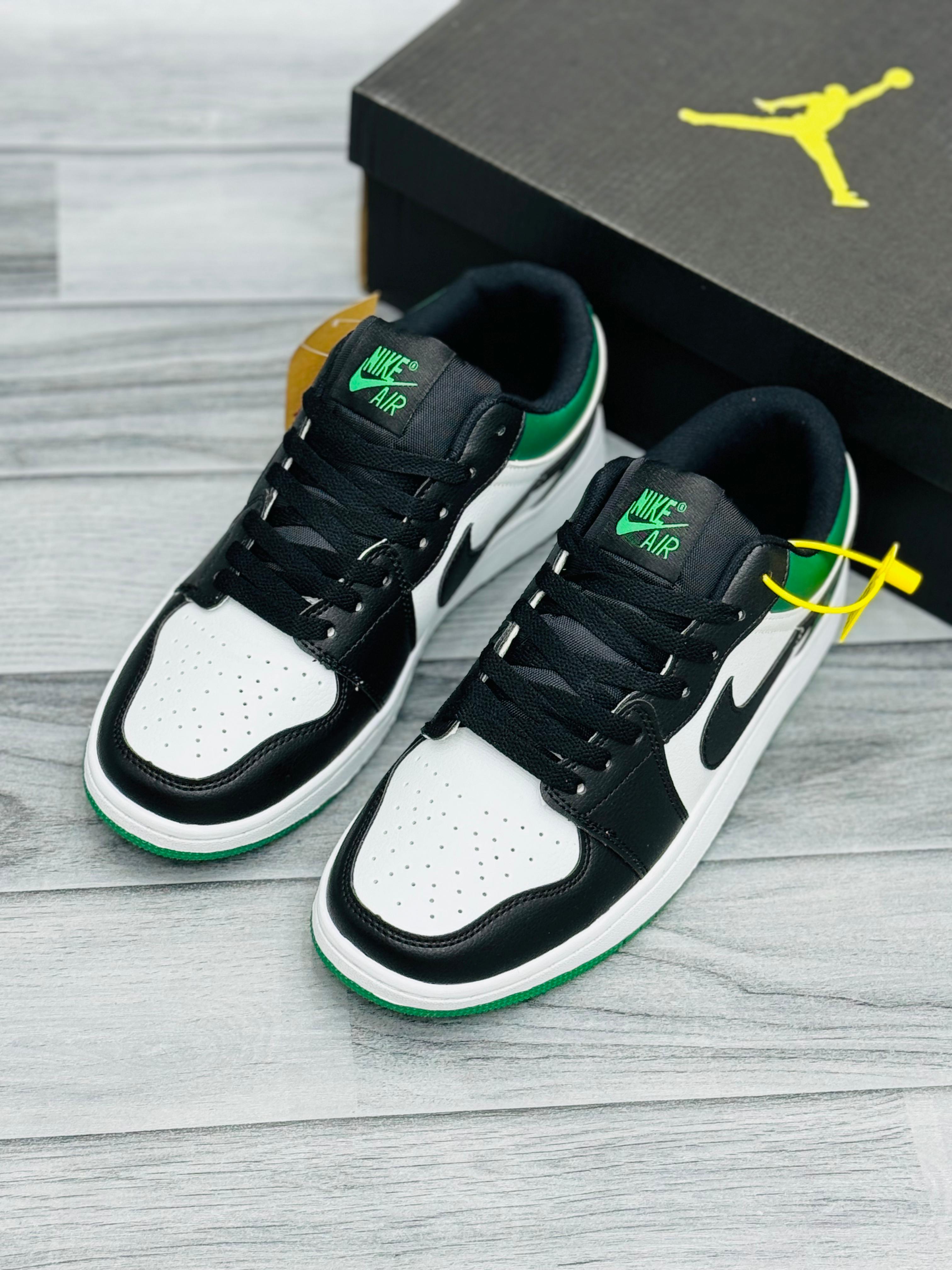 Air Jordan 1 Low Green White