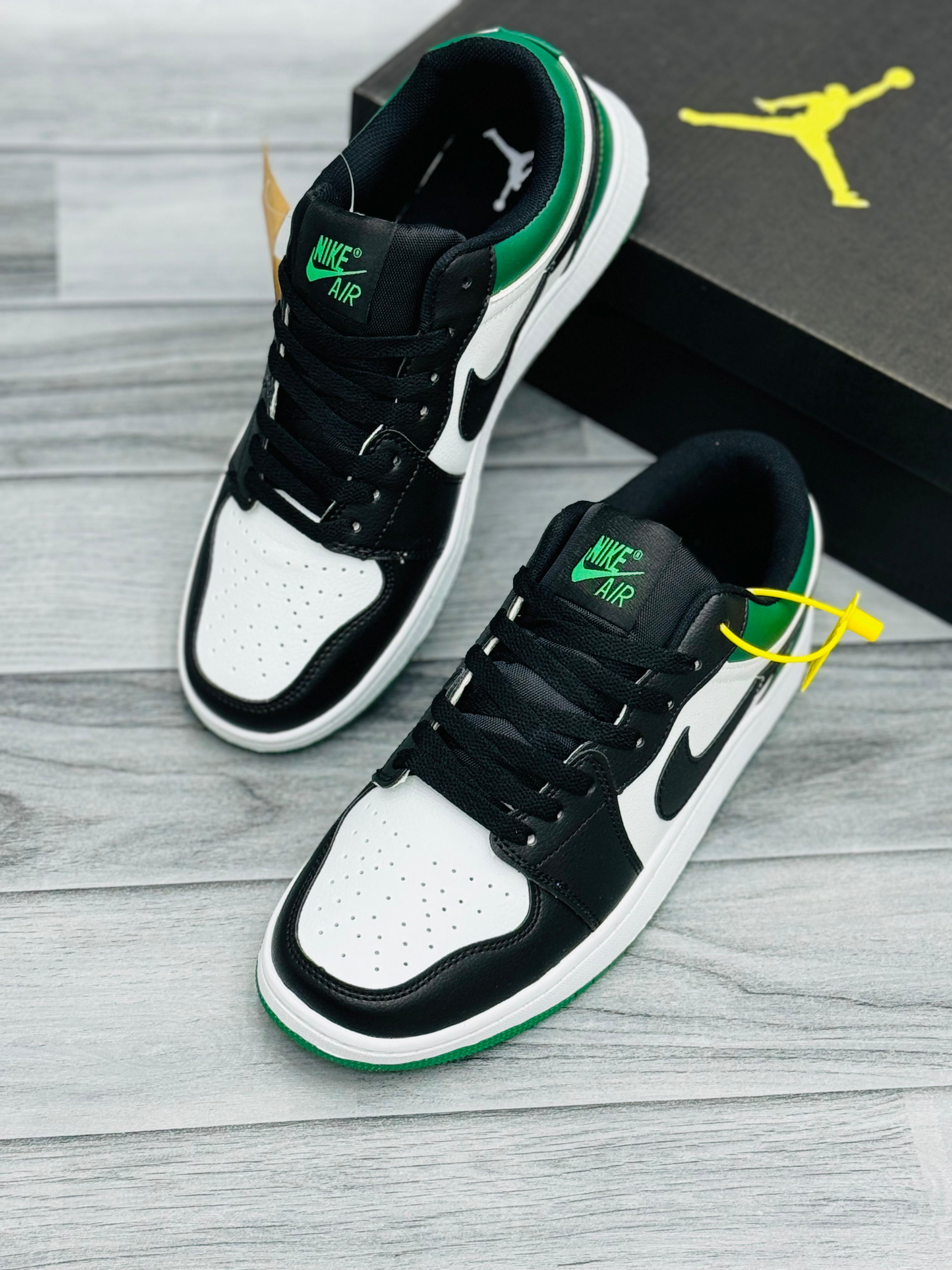Air Jordan 1 Low Green White