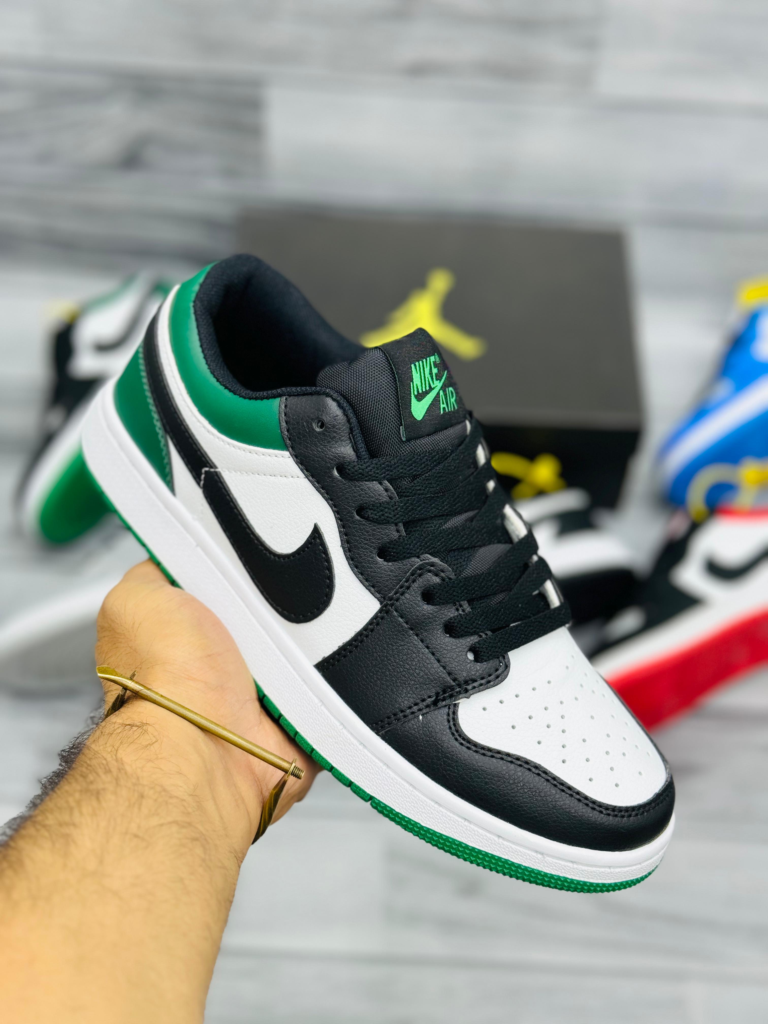 Air Jordan 1 Low Green White