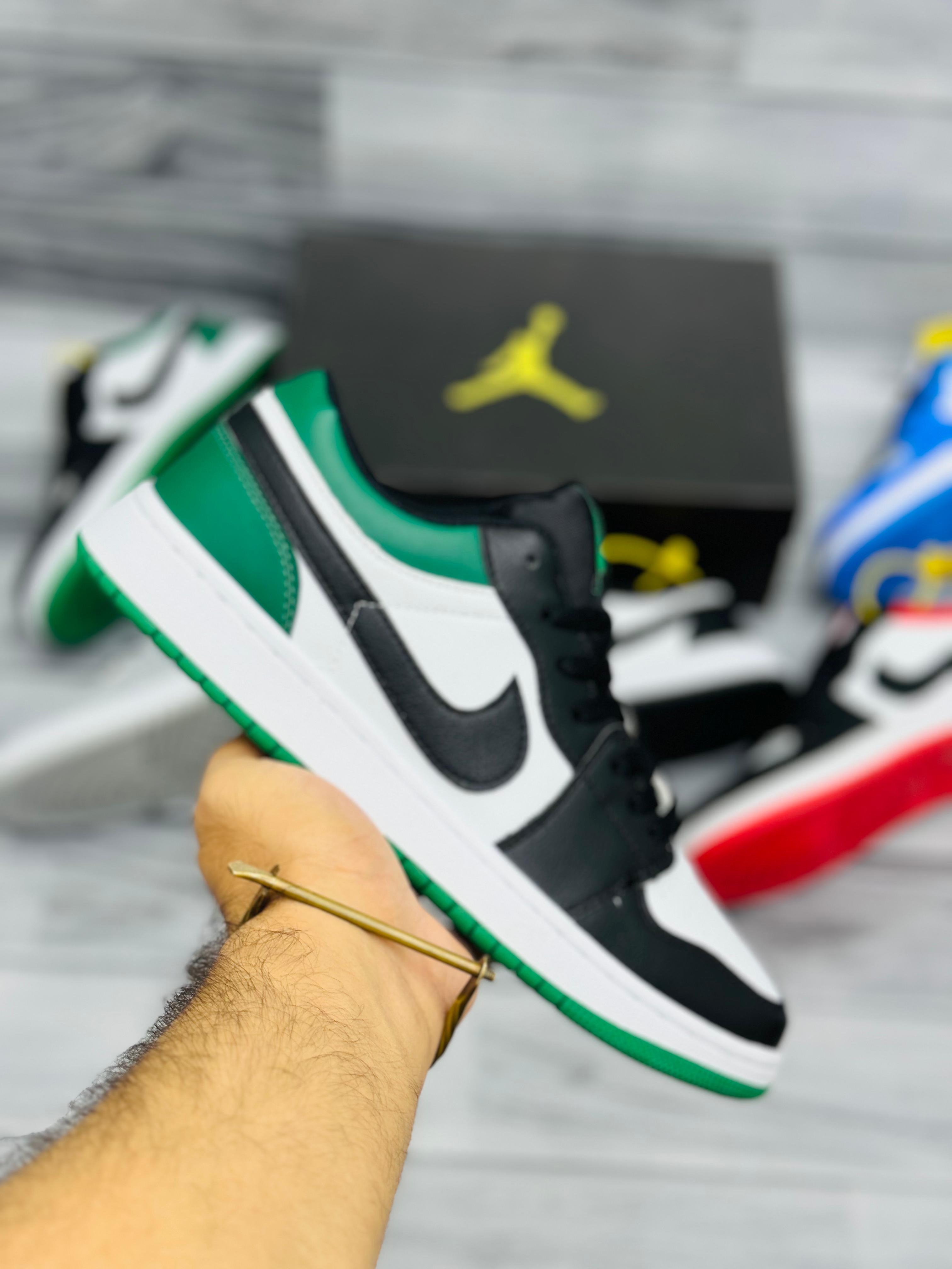 Air Jordan 1 Low Green White