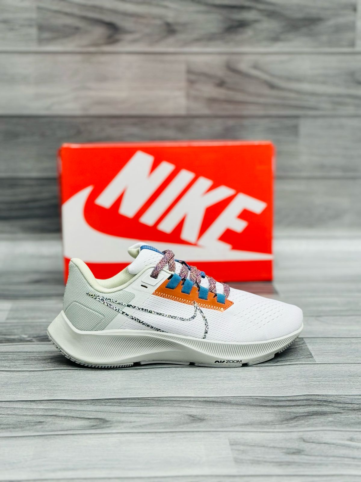 Nike Pegasus Trail Running Shoes – White Multicolor