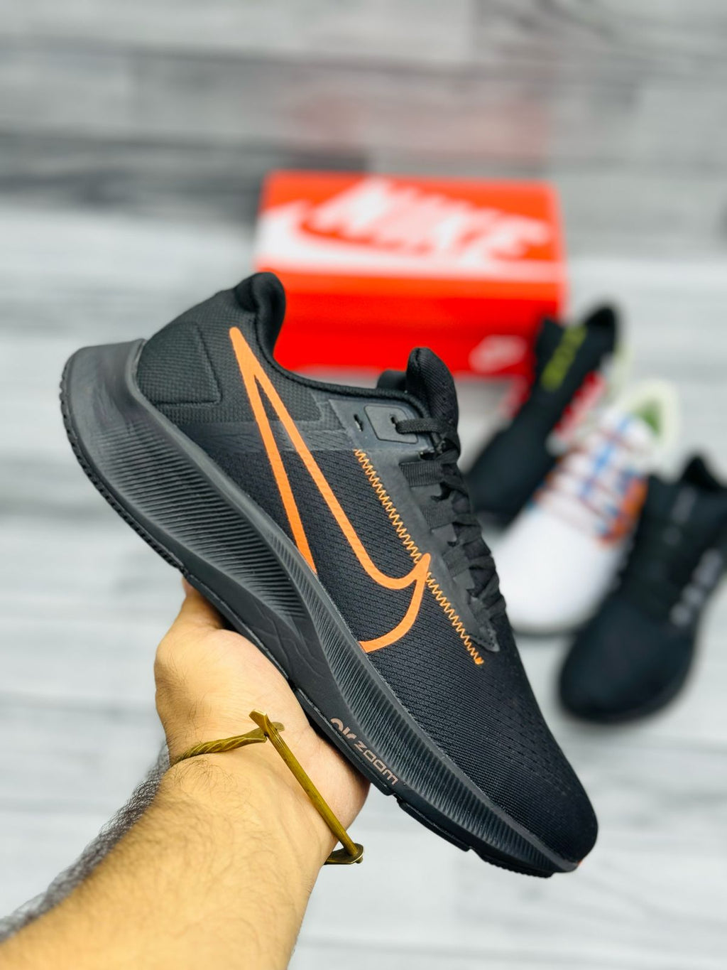 Nike Air Zoom Pegasus 38 – Black/Orange