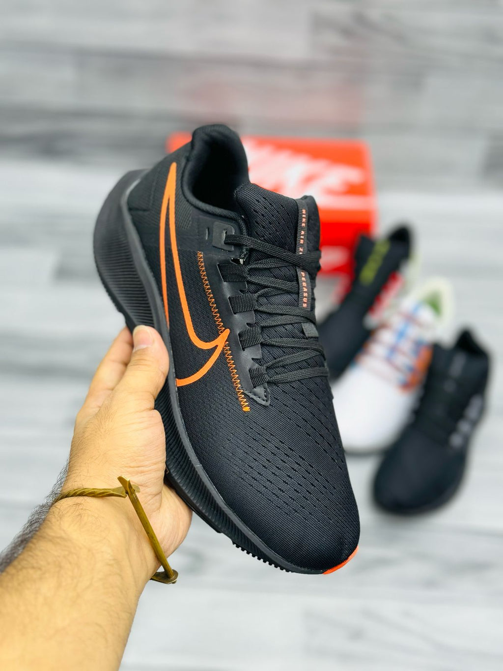 Nike Air Zoom Pegasus 38 – Black/Orange
