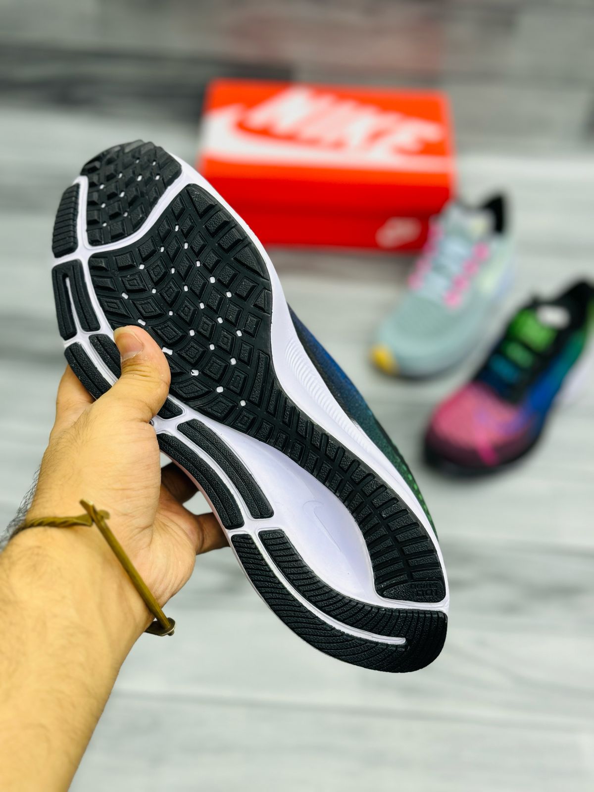 Nike BeTrue Zoom Pegasus 37 - Multicolor Gradient Running Shoe