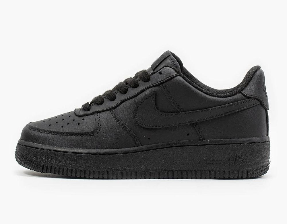 Nike Air Force 1 'Triple Black' – Men’s Classic Sneakers
