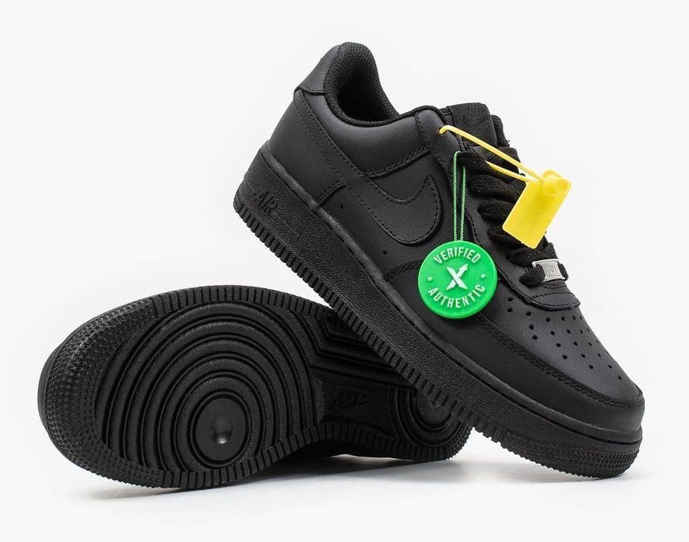 Nike Air Force 1 'Triple Black' – Men’s Classic Sneakers