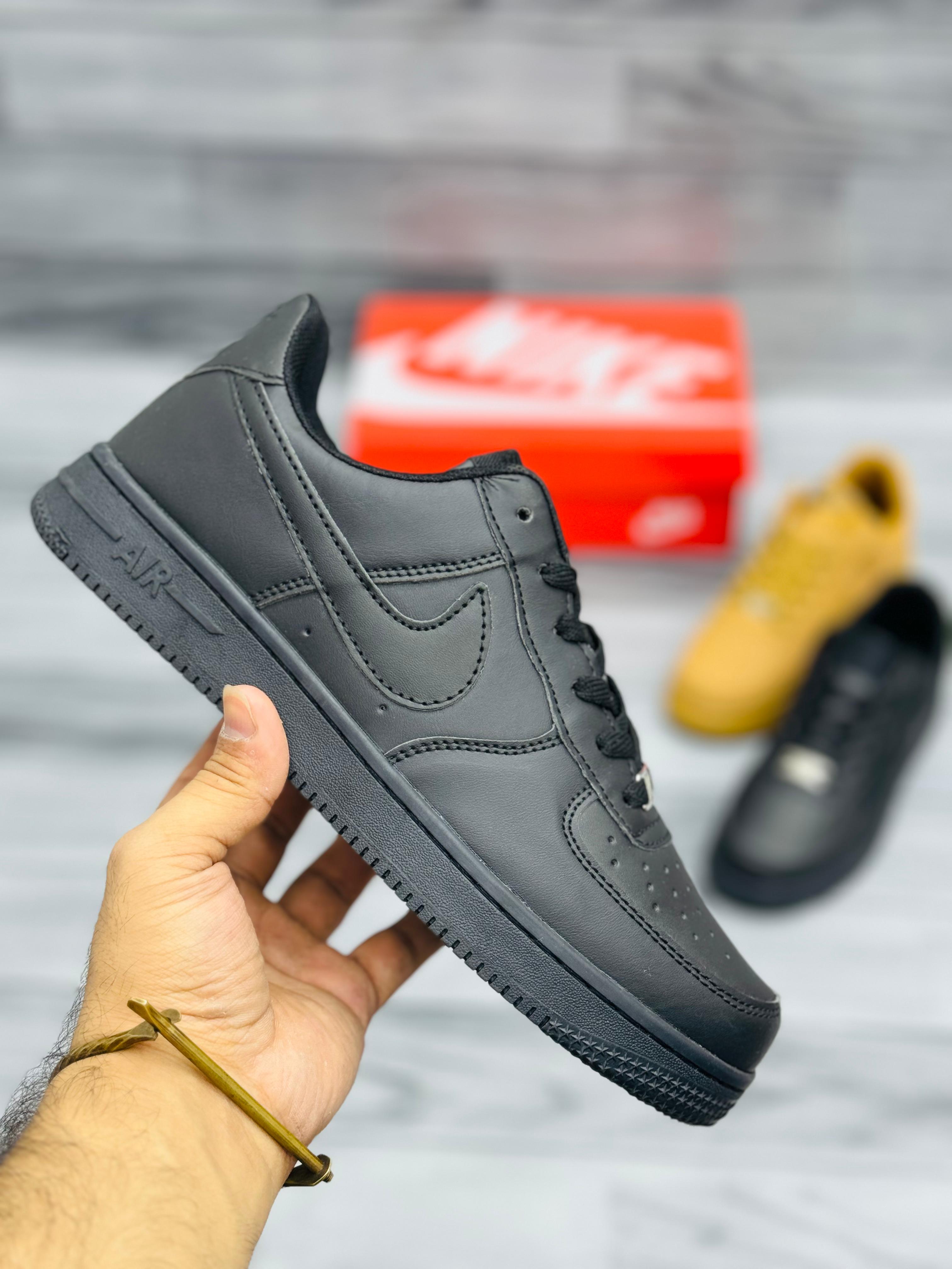 Nike Air Force 1 'Triple Black' – Men’s Classic Sneakers