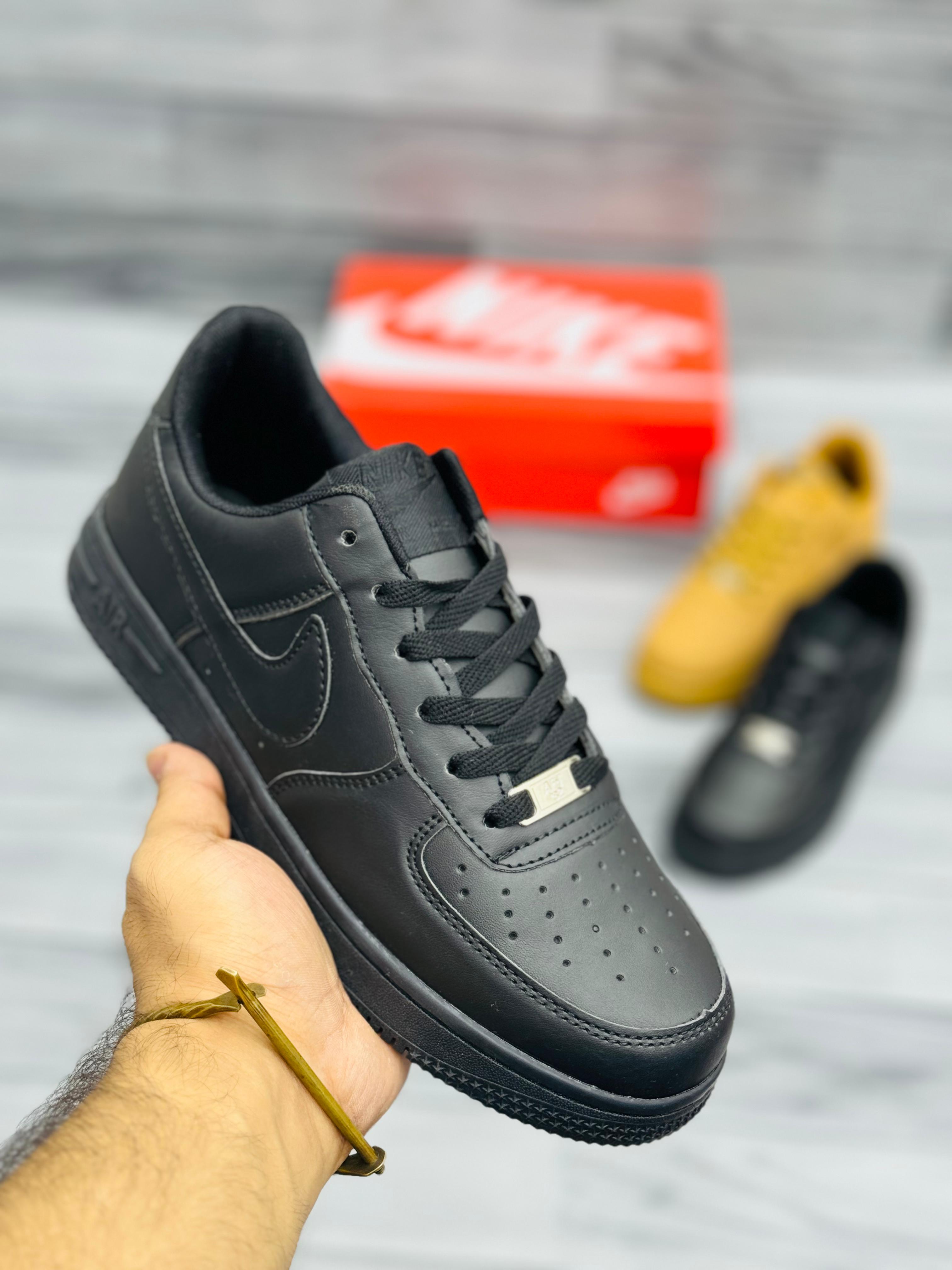 Nike Air Force 1 'Triple Black' – Men’s Classic Sneakers