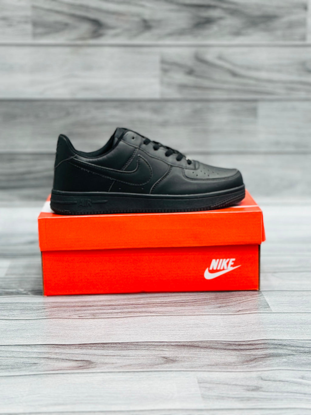 Nike Air Force 1 'Triple Black' – Men’s Classic Sneakers