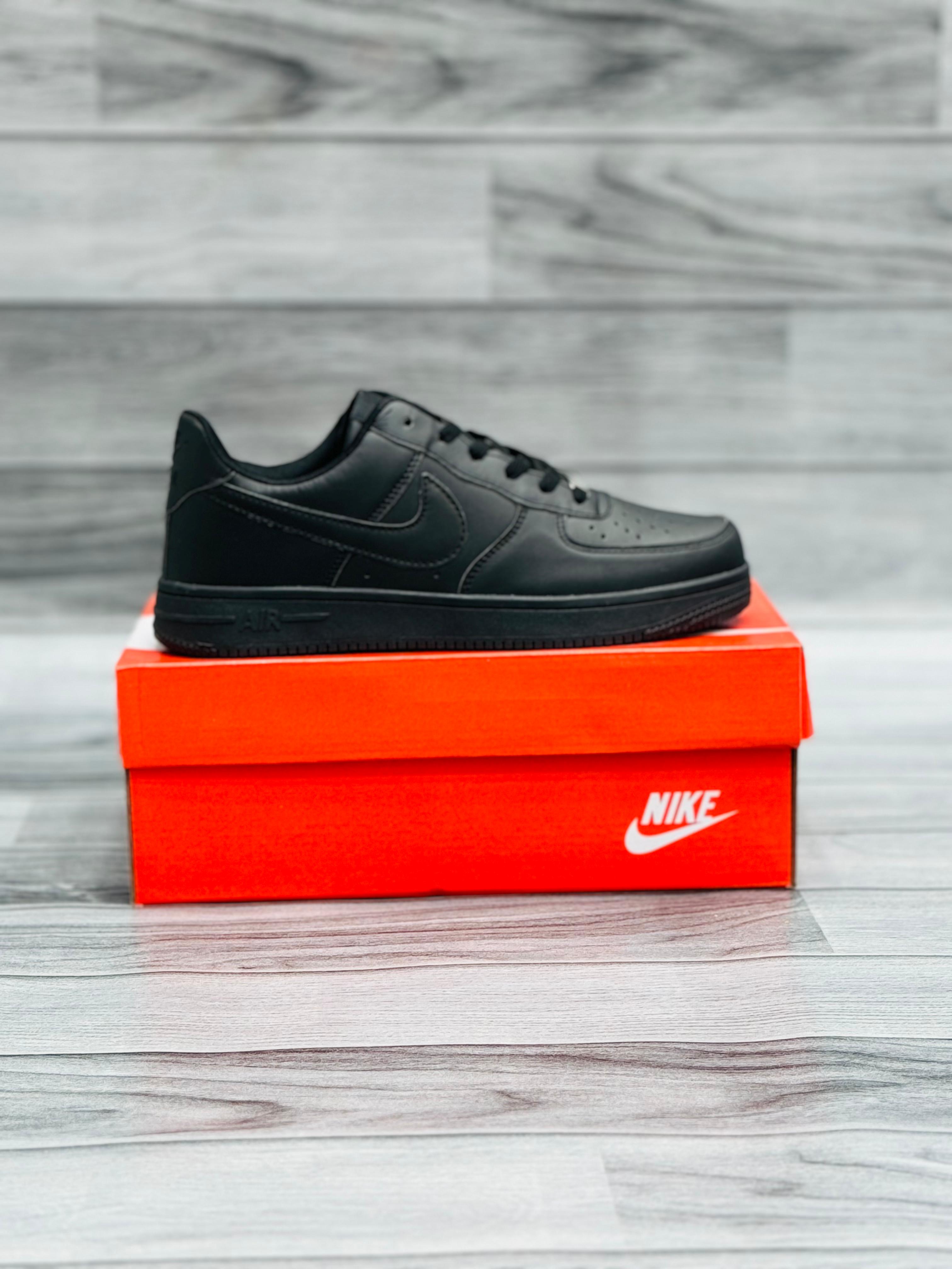 Nike Air Force 1 'Triple Black' – Men’s Classic Sneakers
