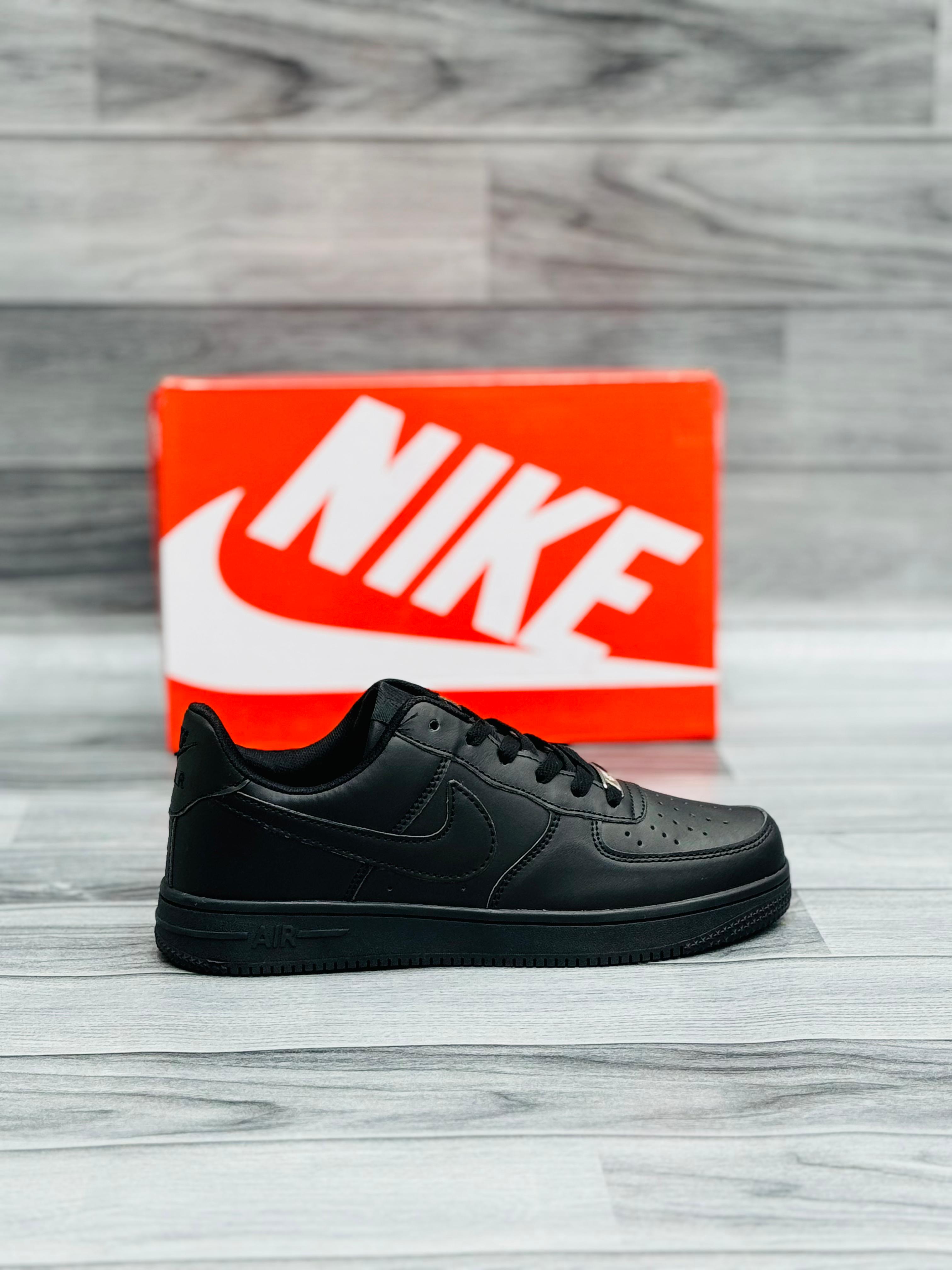 Nike Air Force 1 'Triple Black' – Men’s Classic Sneakers