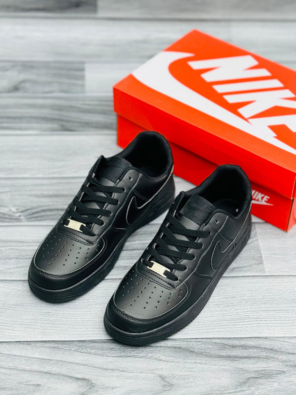 Nike Air Force 1 'Triple Black' – Men’s Classic Sneakers