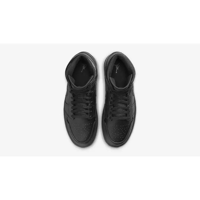 Air Jordan 1 Mid – Triple Black Edition