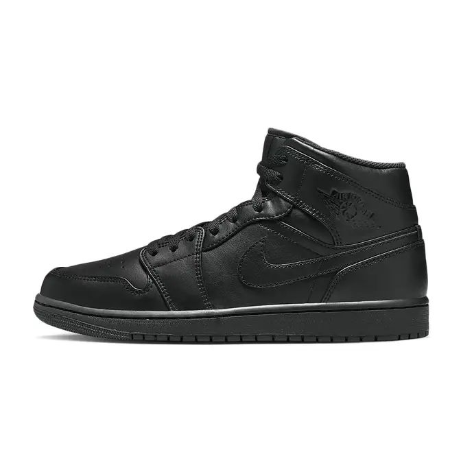 Air Jordan 1 Mid – Triple Black Edition