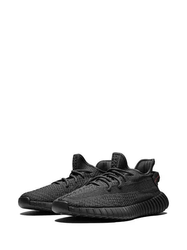 Yeezy Boost 350 V2 “Black Static” – Sleek All-Black Streetwear Icon
