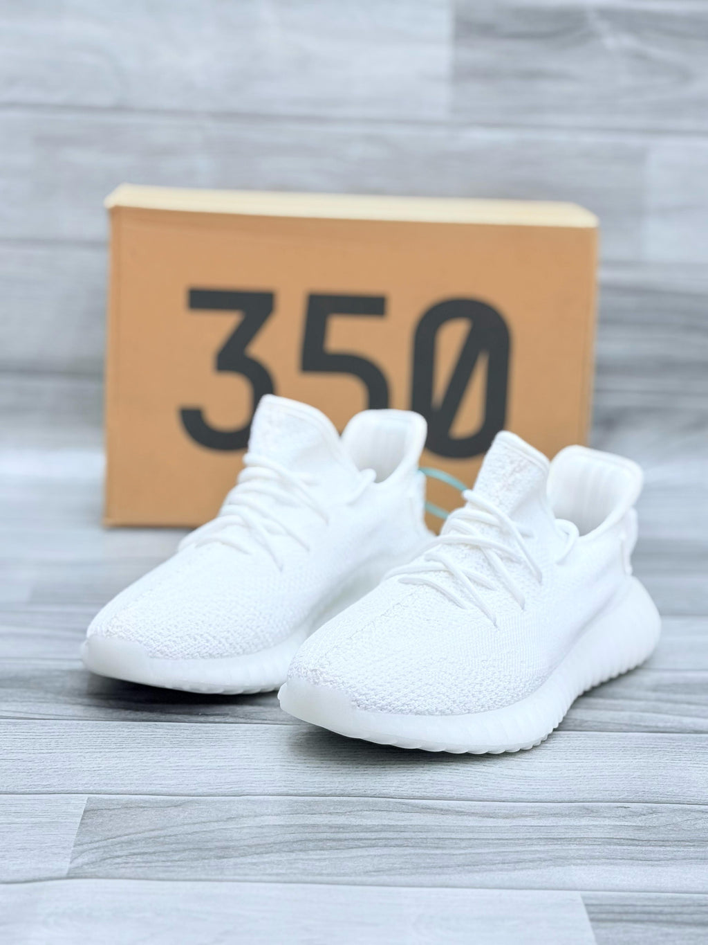 Yeezy Boost 350 V2 "Triple White" – Minimalist Hype Style
