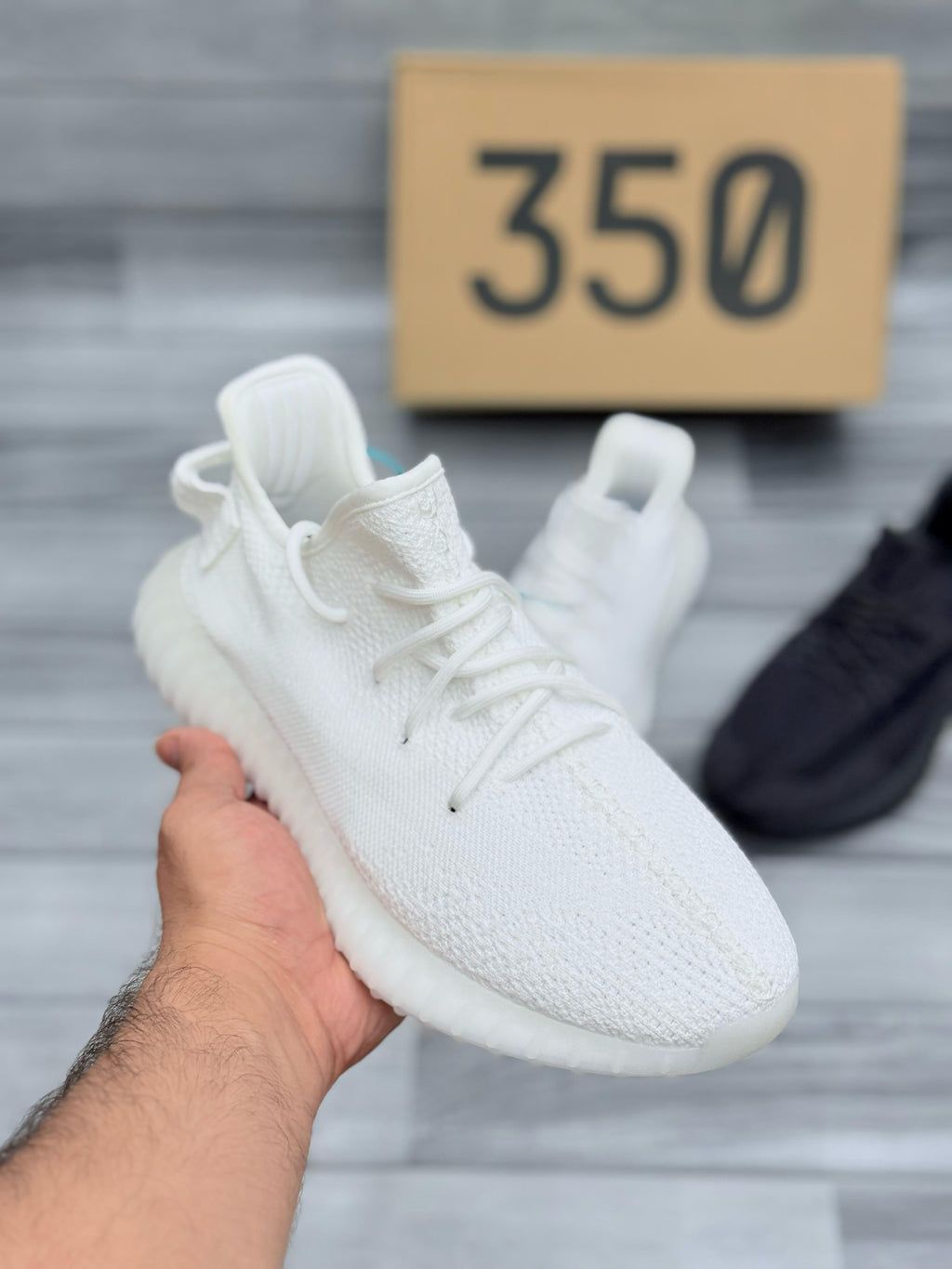 Yeezy Boost 350 V2 "Triple White" – Minimalist Hype Style