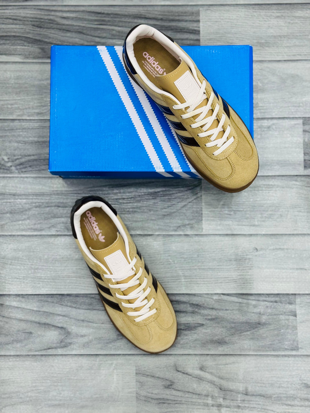 Adidas Gazelle Beige & Brown Sneakers