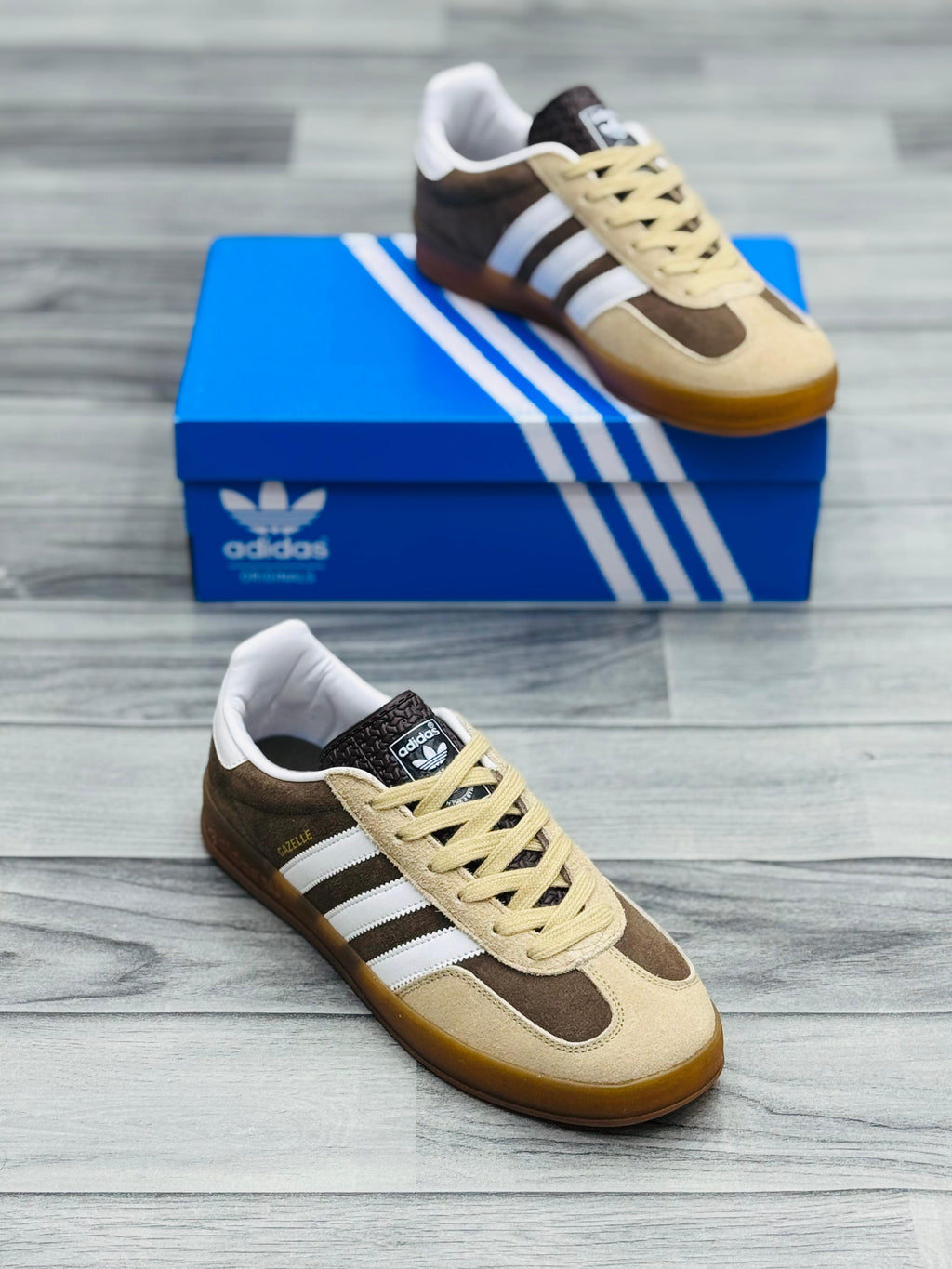 Adidas Gazelle Brown Beige – Retro Classic Sneakers