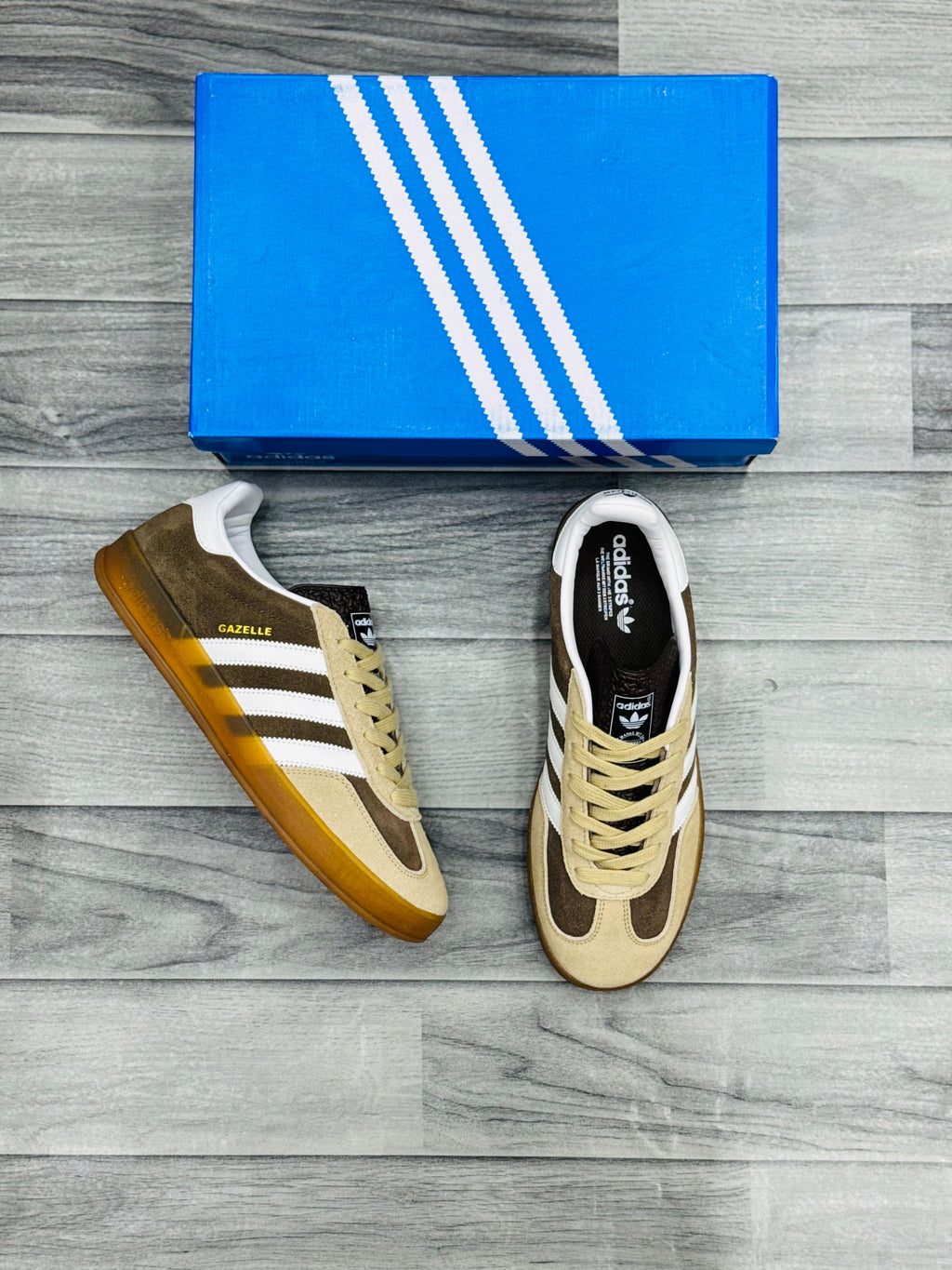 Adidas Gazelle Brown Beige – Retro Classic Sneakers