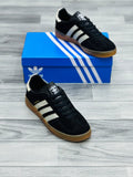 Adidas Gazelle Black & white with a textured pattern Sneakers