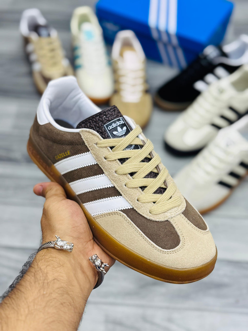 Adidas Gazelle Brown Beige – Retro Classic Sneakers