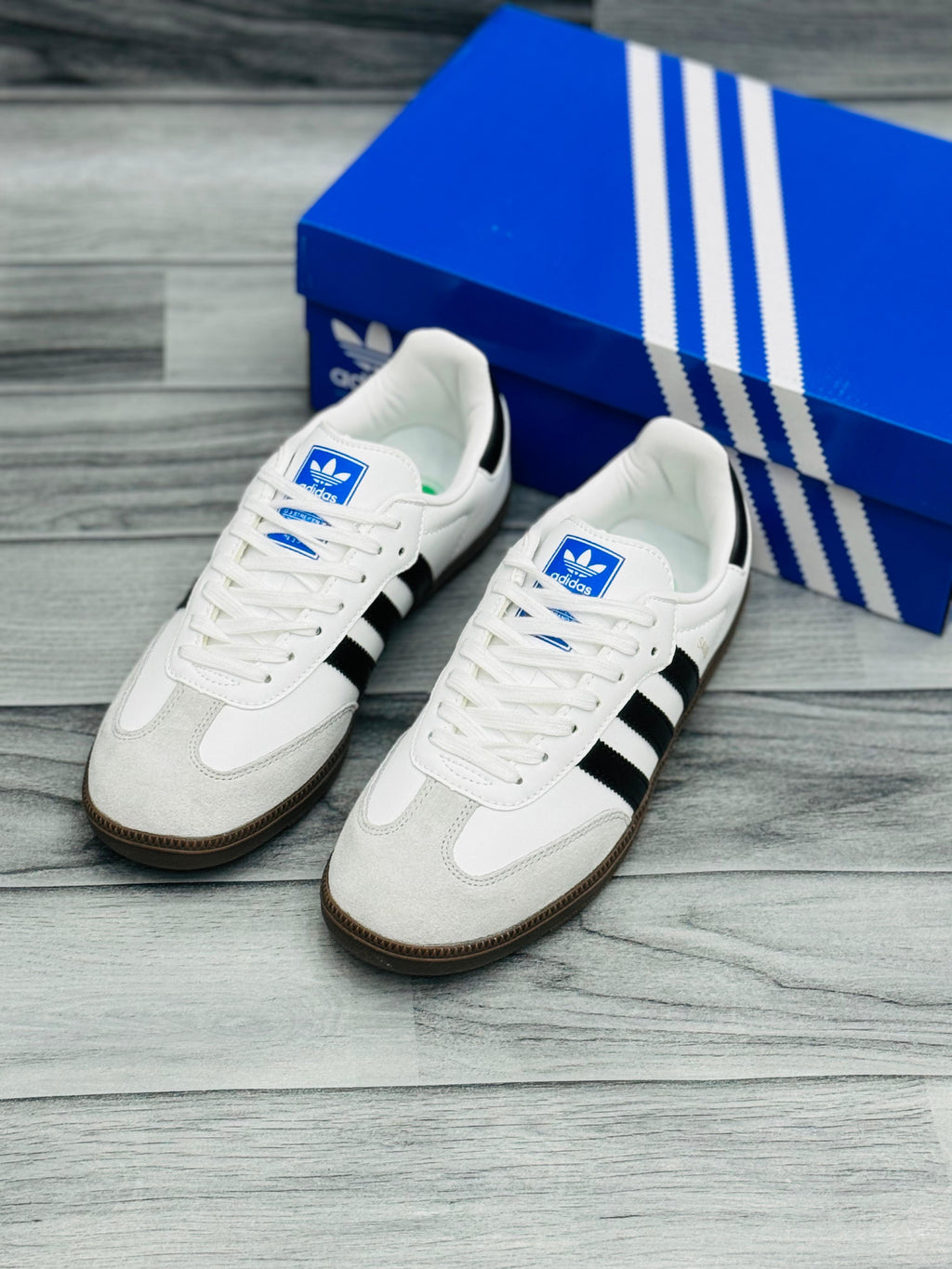 Adidas Samba OG Black White – Classic Leather Sneakers