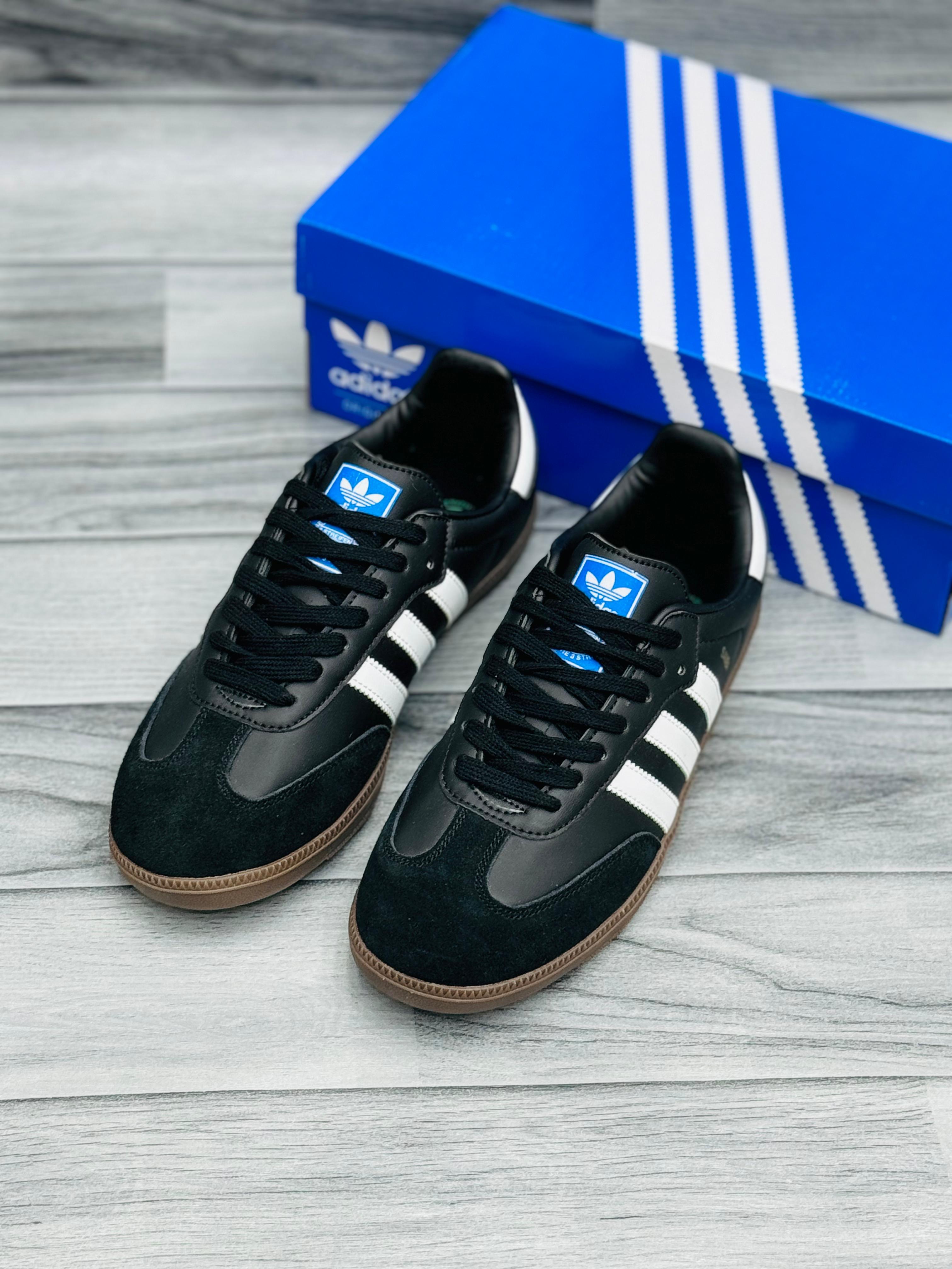 Adidas Samba OG Black – Classic Leather Sneakers
