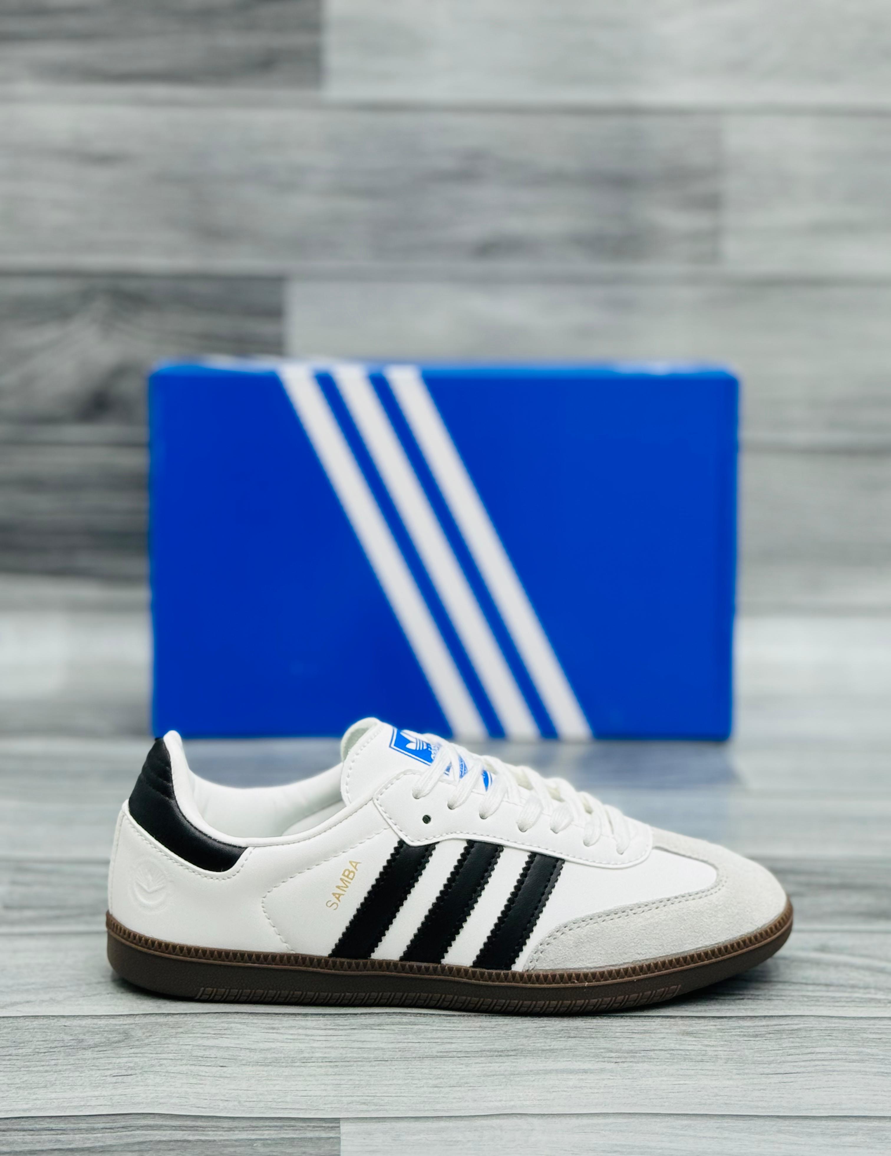 Adidas Samba OG Black White – Classic Leather Sneakers