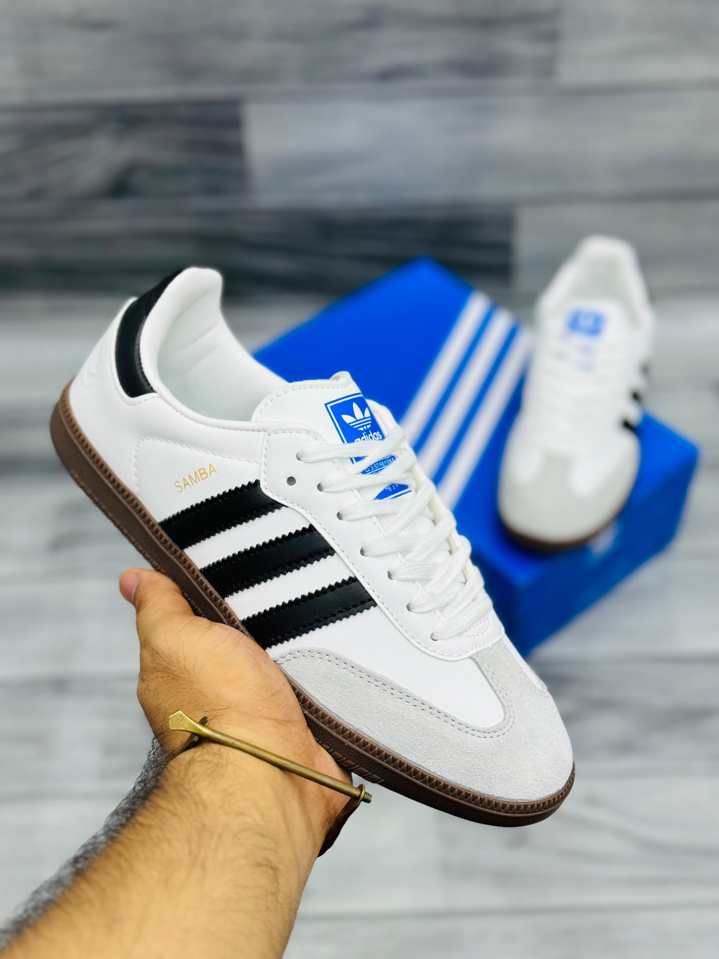 Adidas Samba OG Black White – Classic Leather Sneakers