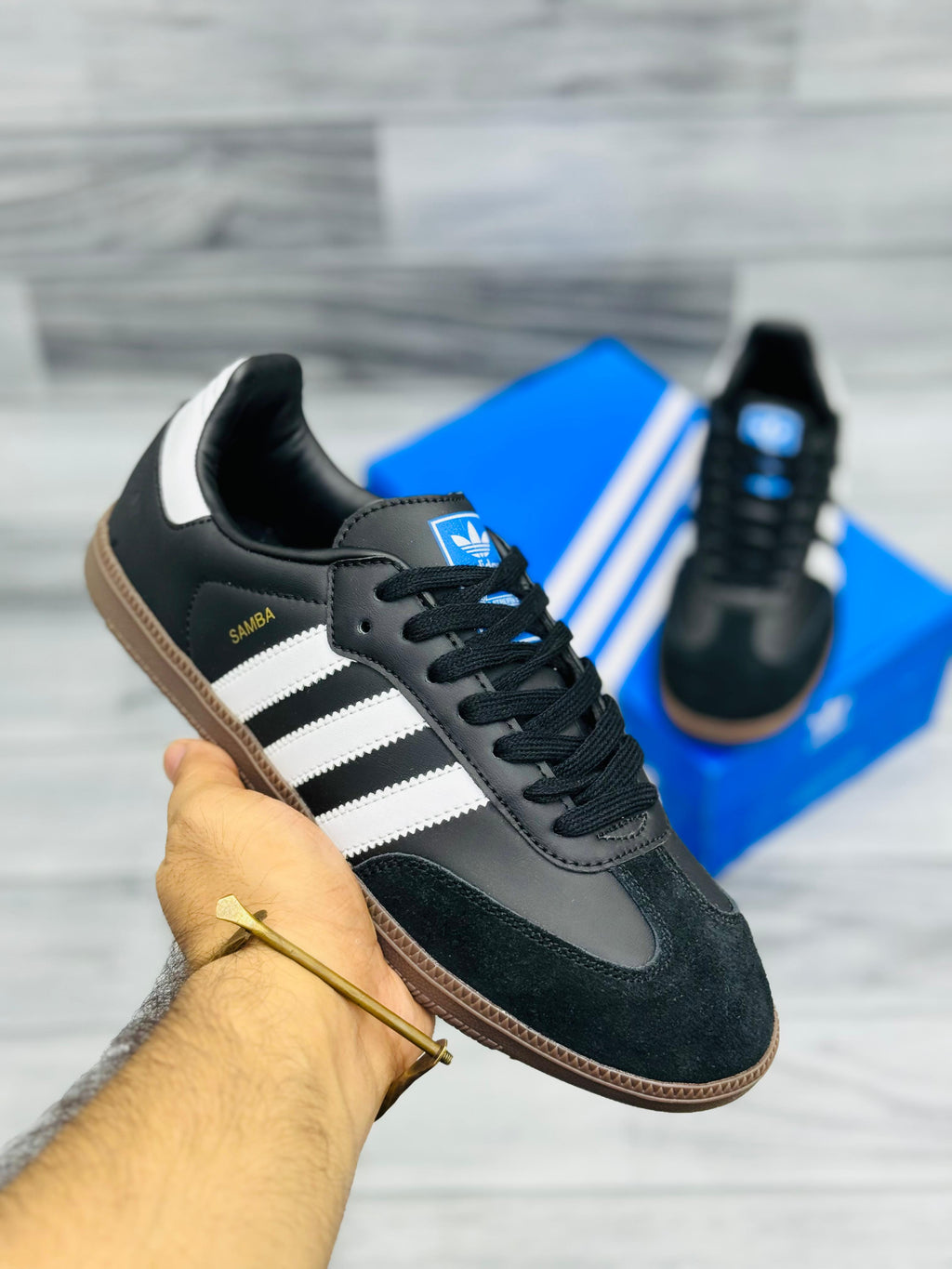 Adidas Samba OG Black – Classic Leather Sneakers