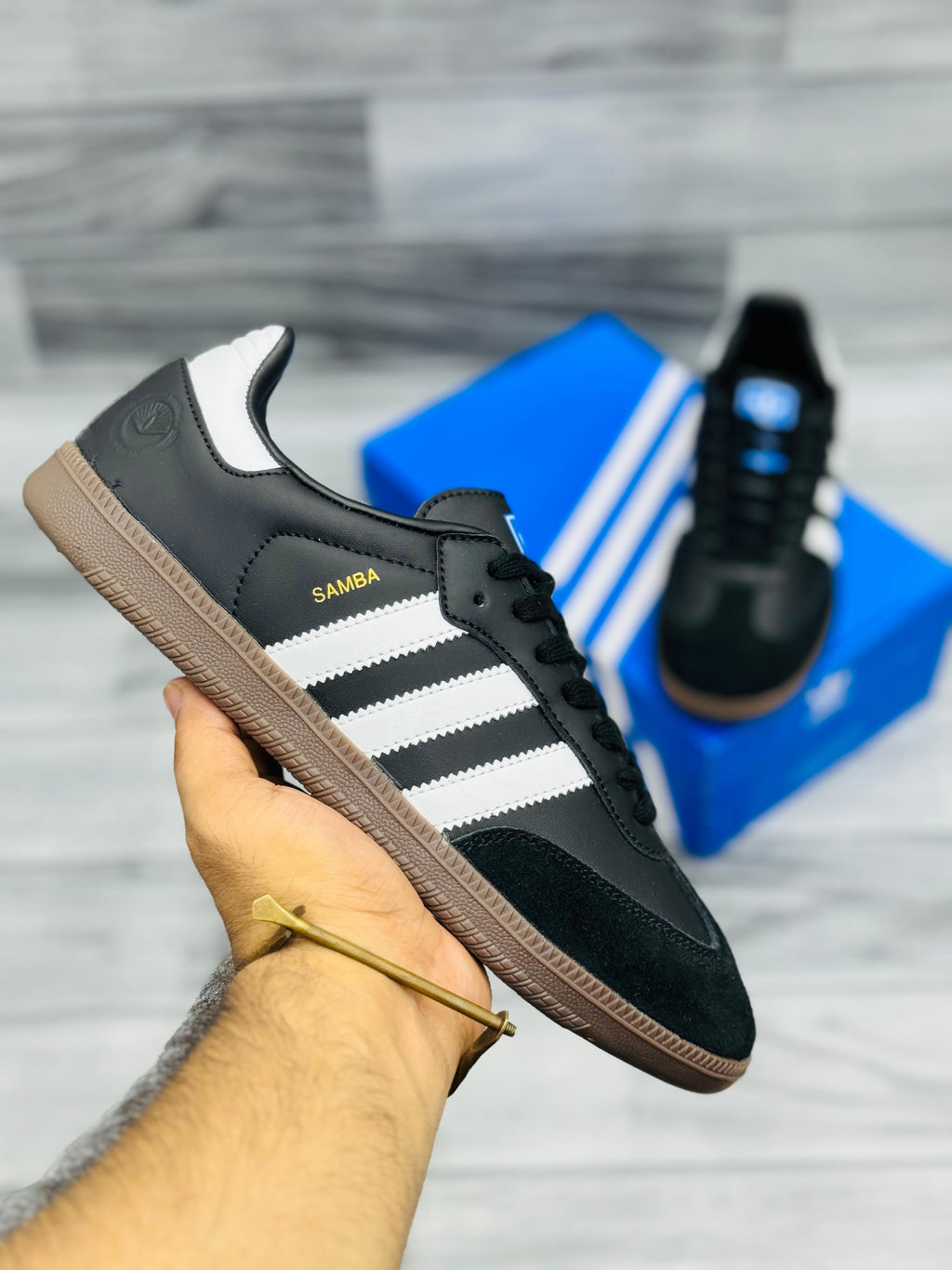 Adidas Samba OG Black – Classic Leather Sneakers